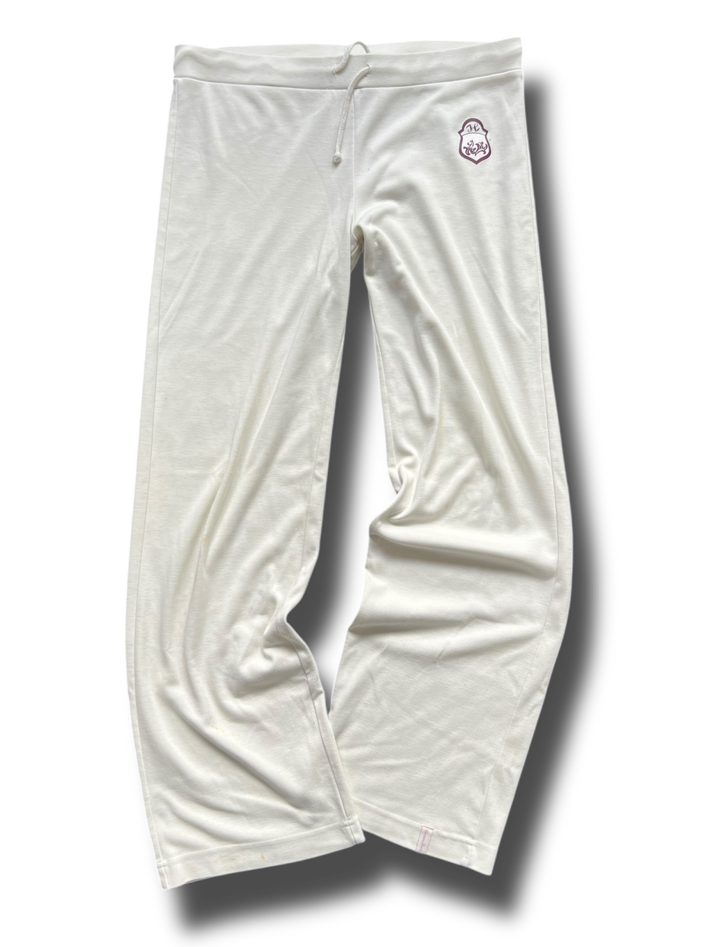 Y2k béžové bootcut kalhoty