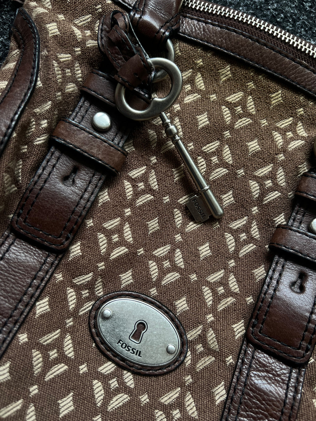 Y2k Fossil vintage kabelka