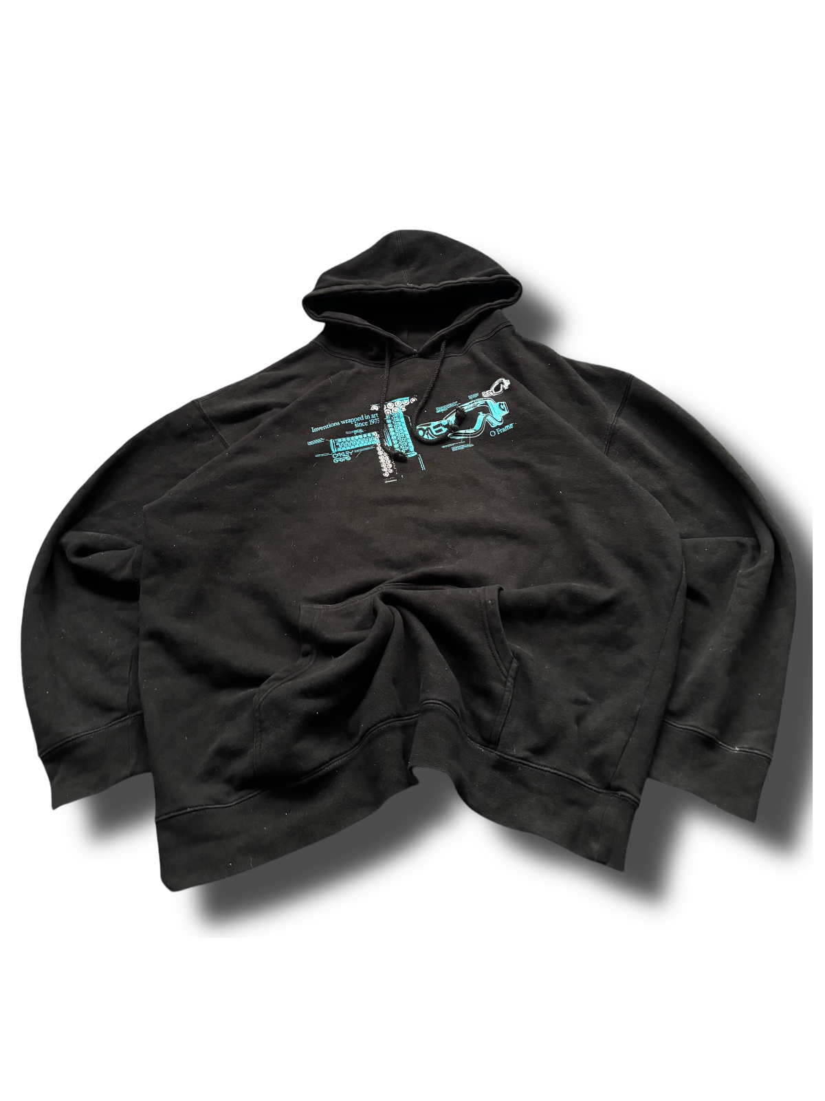 Y2K Oakley graphic mikina