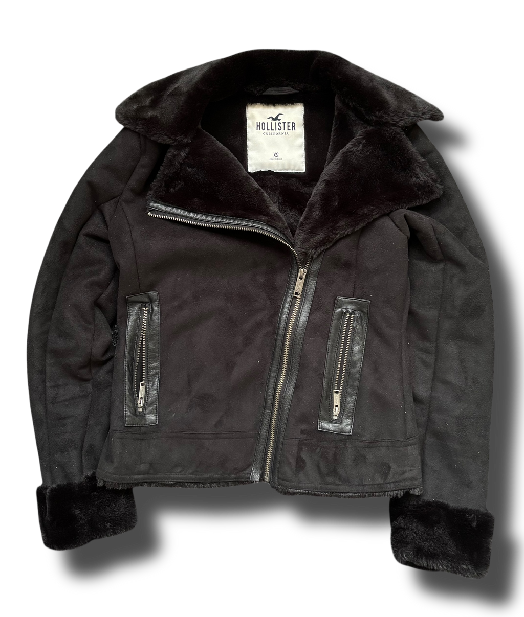 Y2K Hollister fur dámský kabát