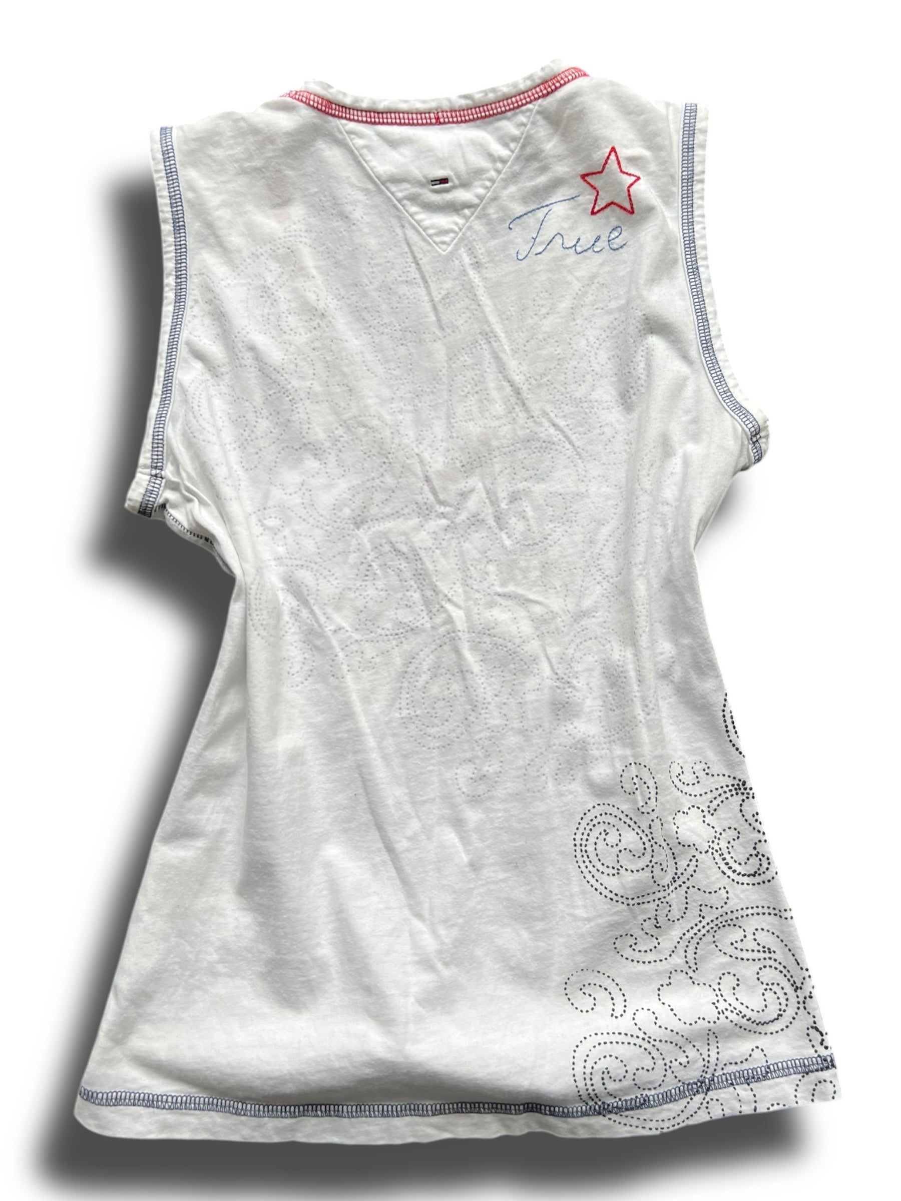 Vintage 00s Y2K girly Tommy hilfinger top