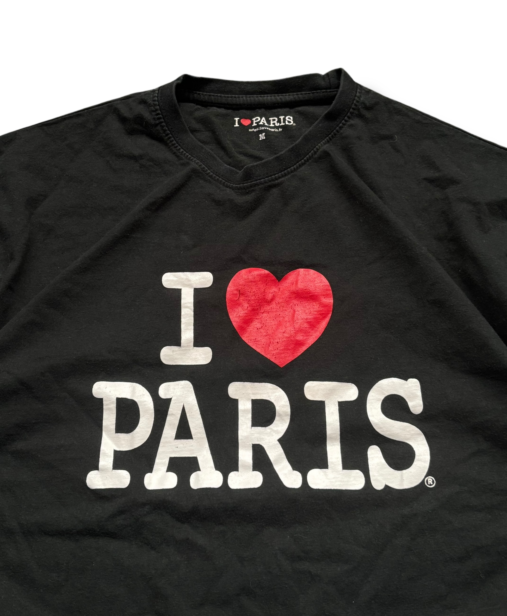 Y2K I love Paris tričko