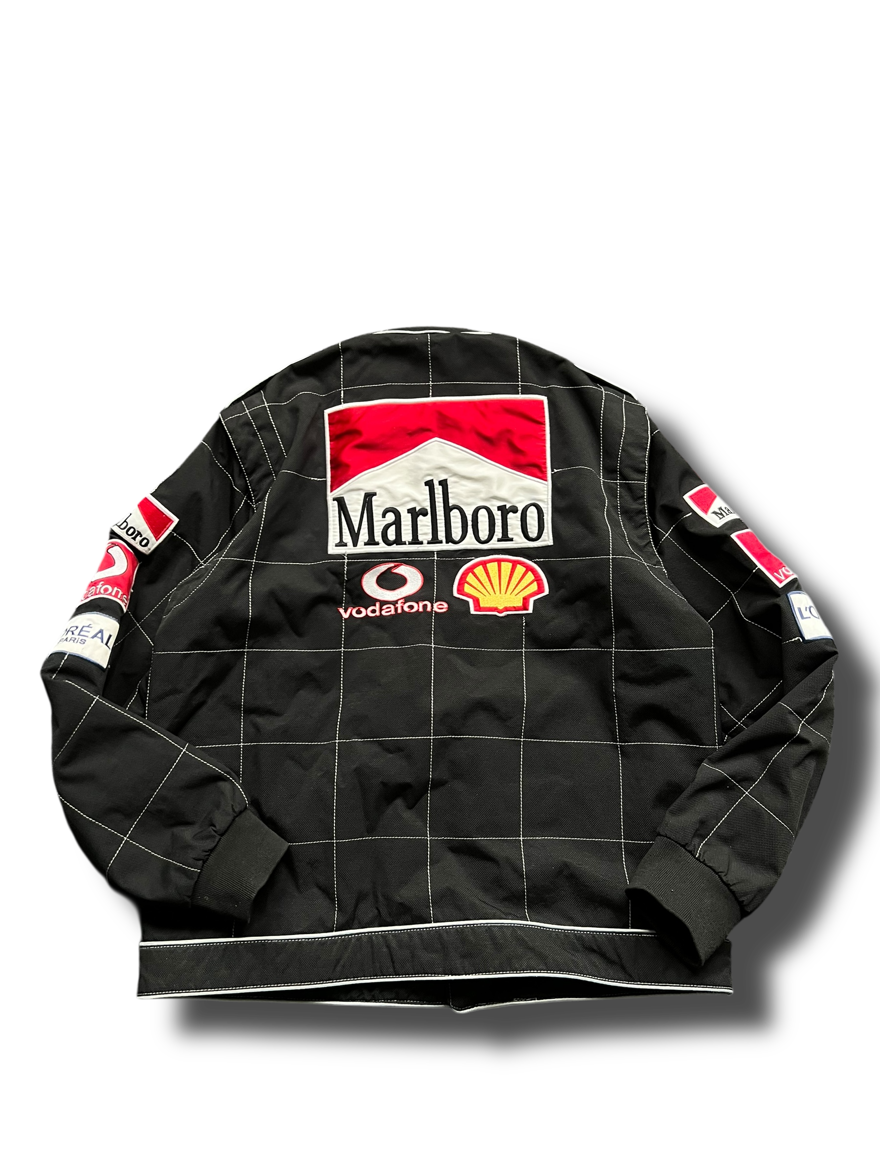 Vintage 00s Y2K racing Marlboro jacket