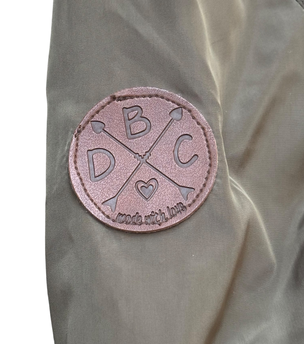 Y2K fur cropped dámská zimní bunda