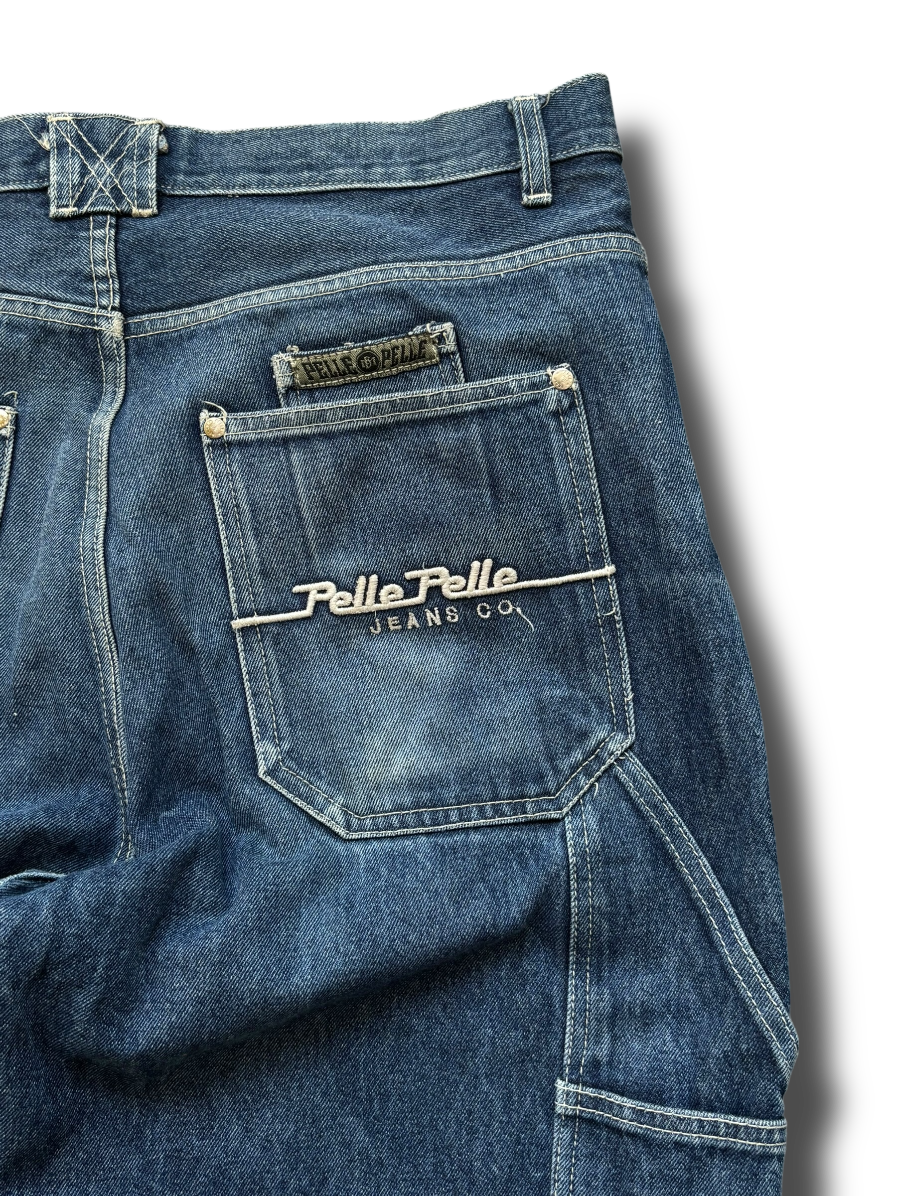 Pelle Pelle jeans 90s baggy carpenter džíny