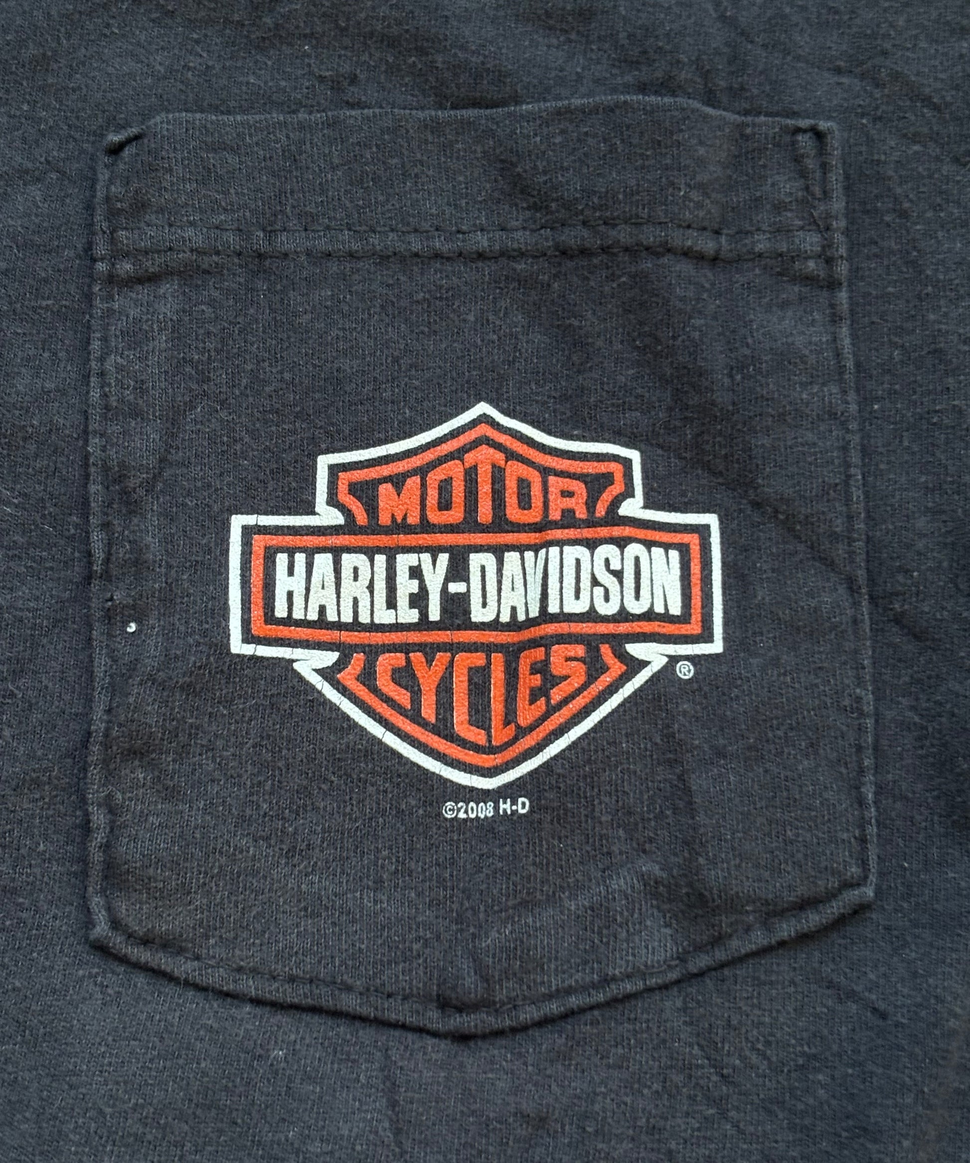 Vintage 2008 Harley Davidson tílko