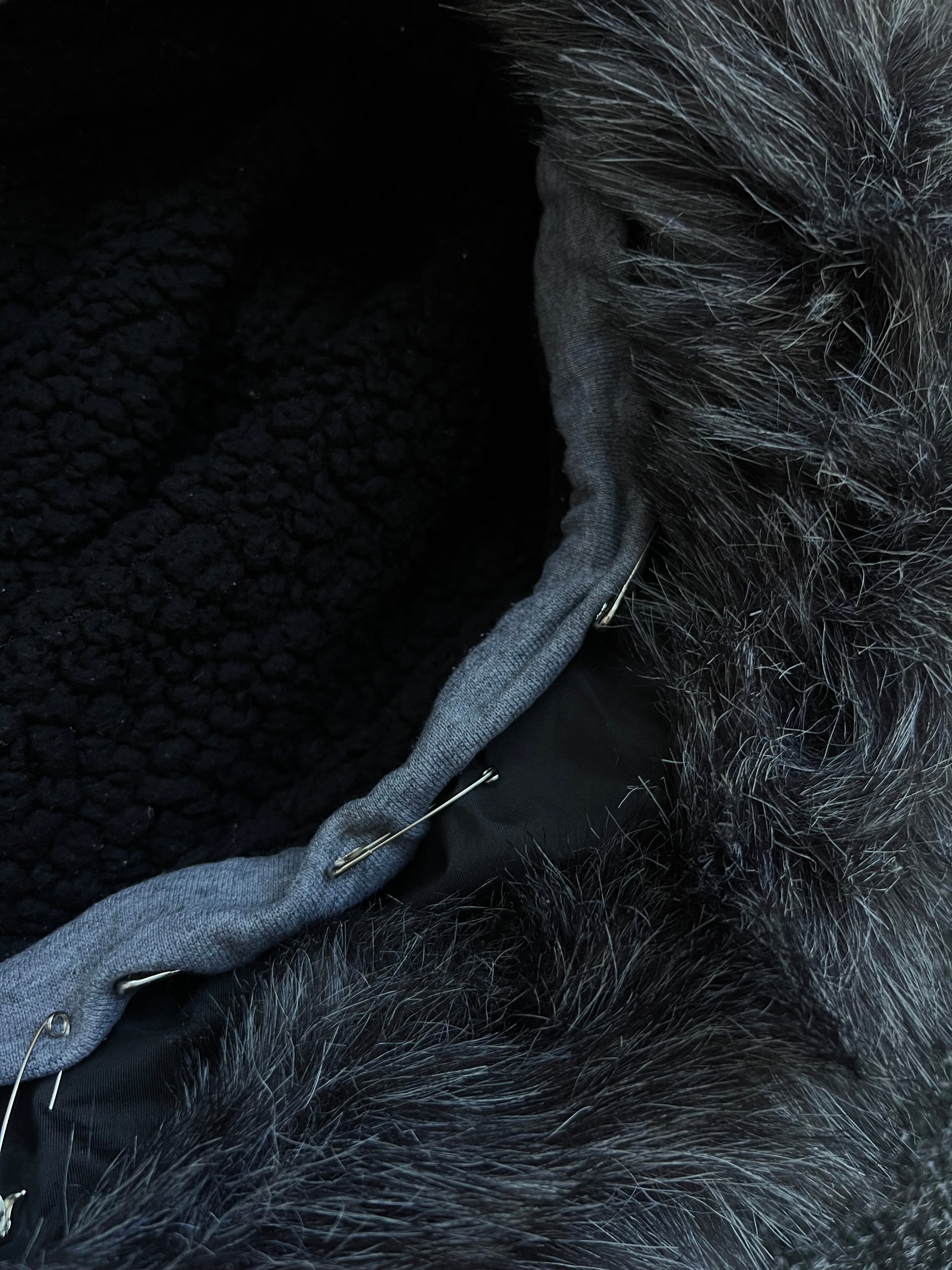 Vintage Y2k DC zip mikina s kožíškem