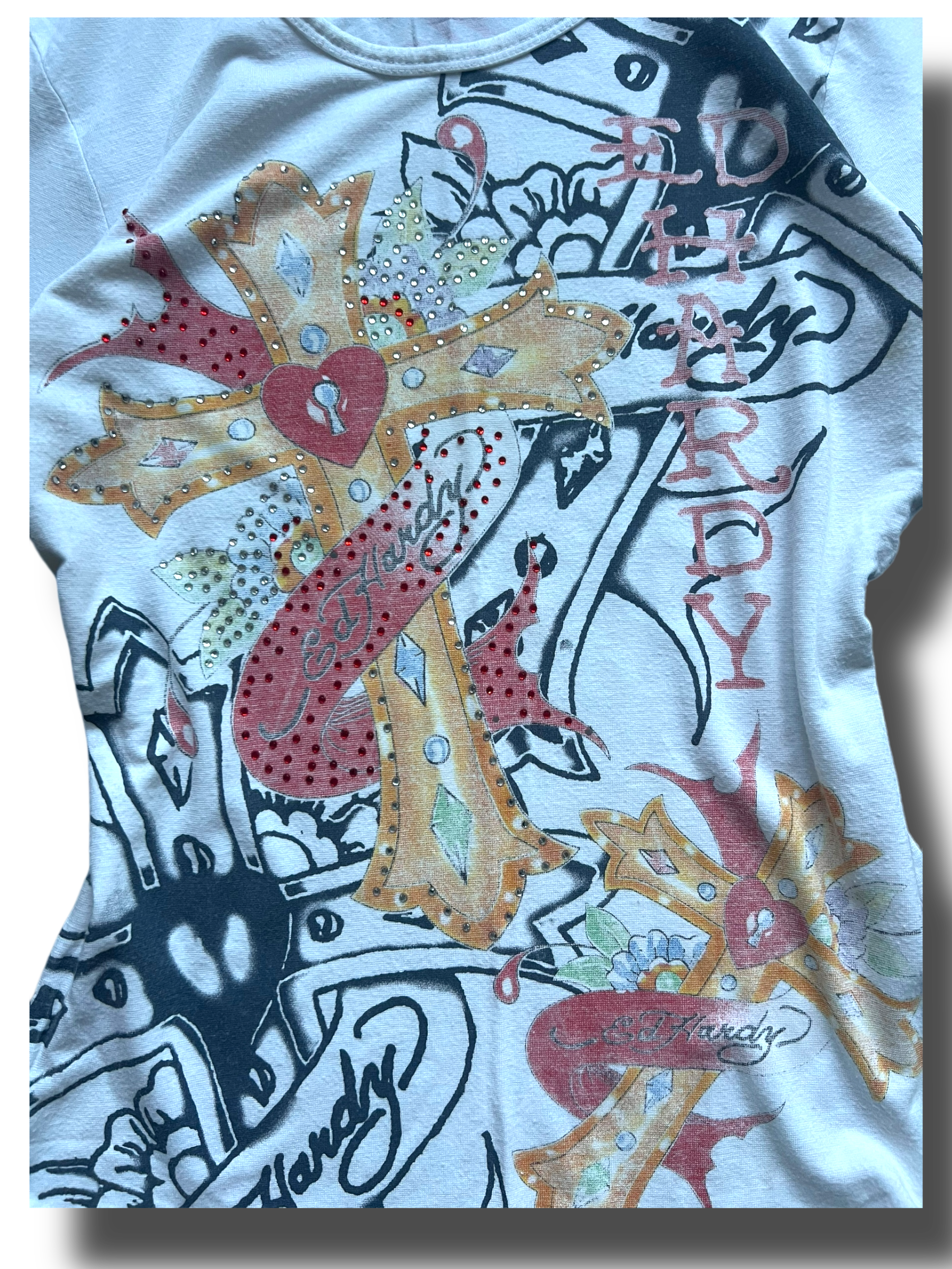 Vintage Y2k Ed Hardy top