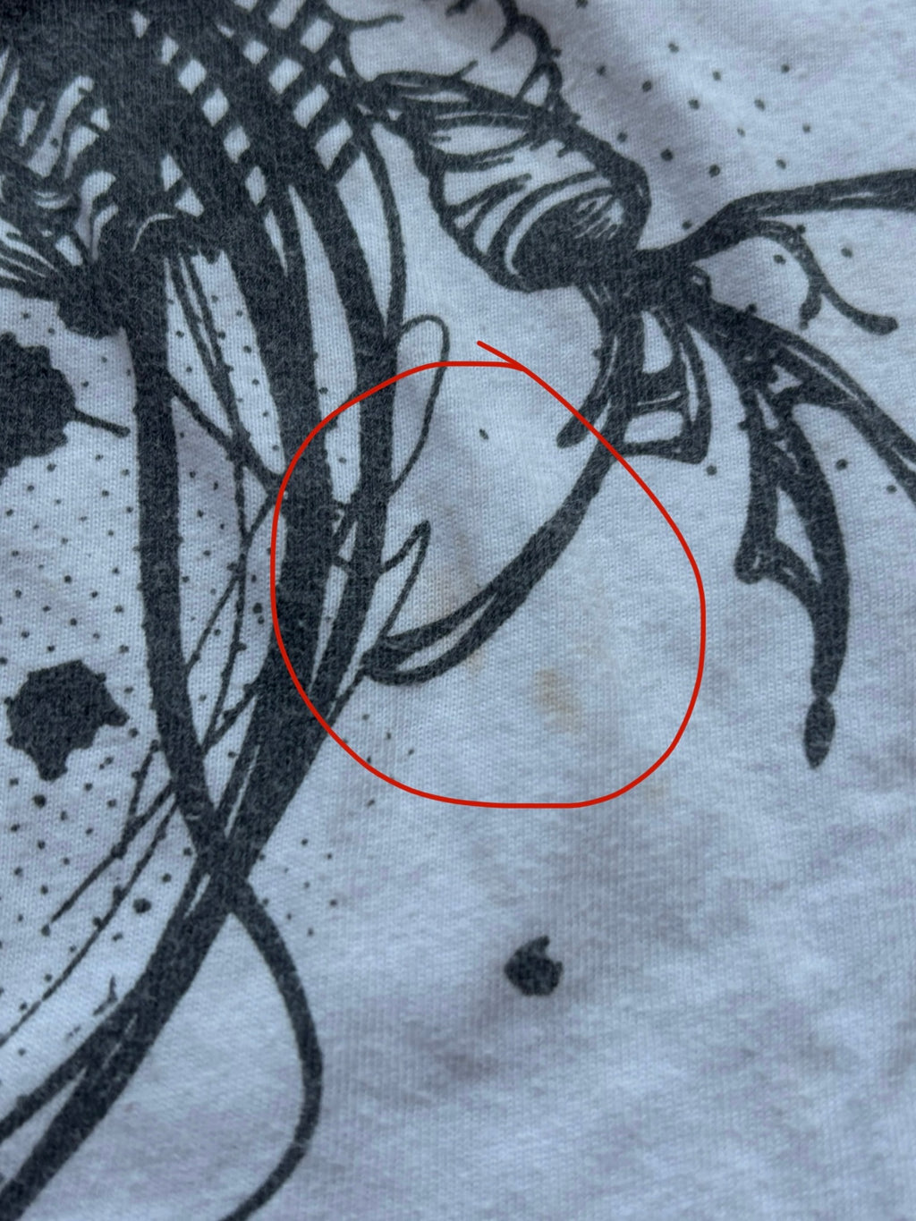 Vintage 2000s zombie Fishbone hip-hop tričko