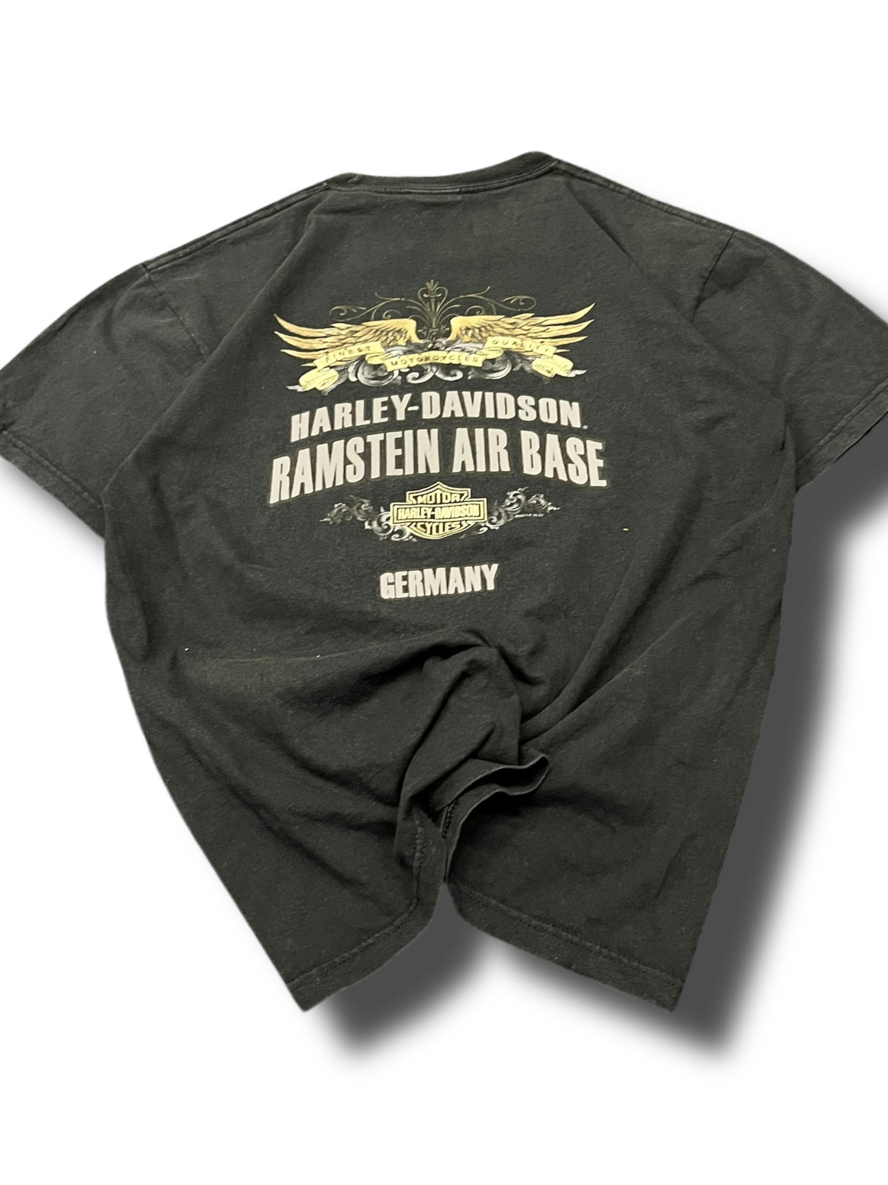 Vintage rare 00s Y2K 2014 Harley Davidson graphic triko