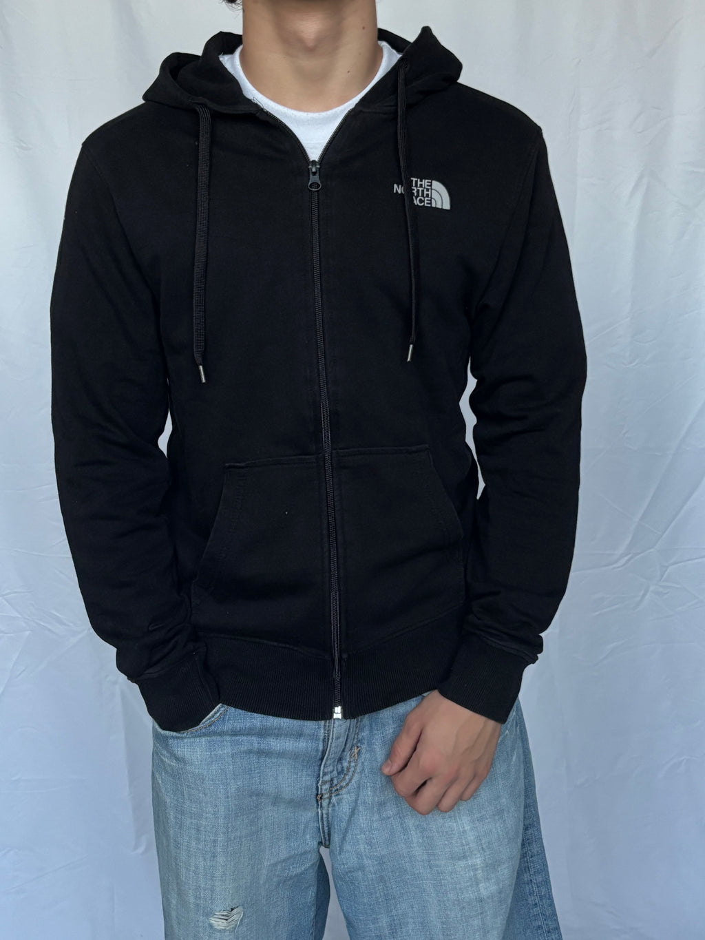 The North Face zipper