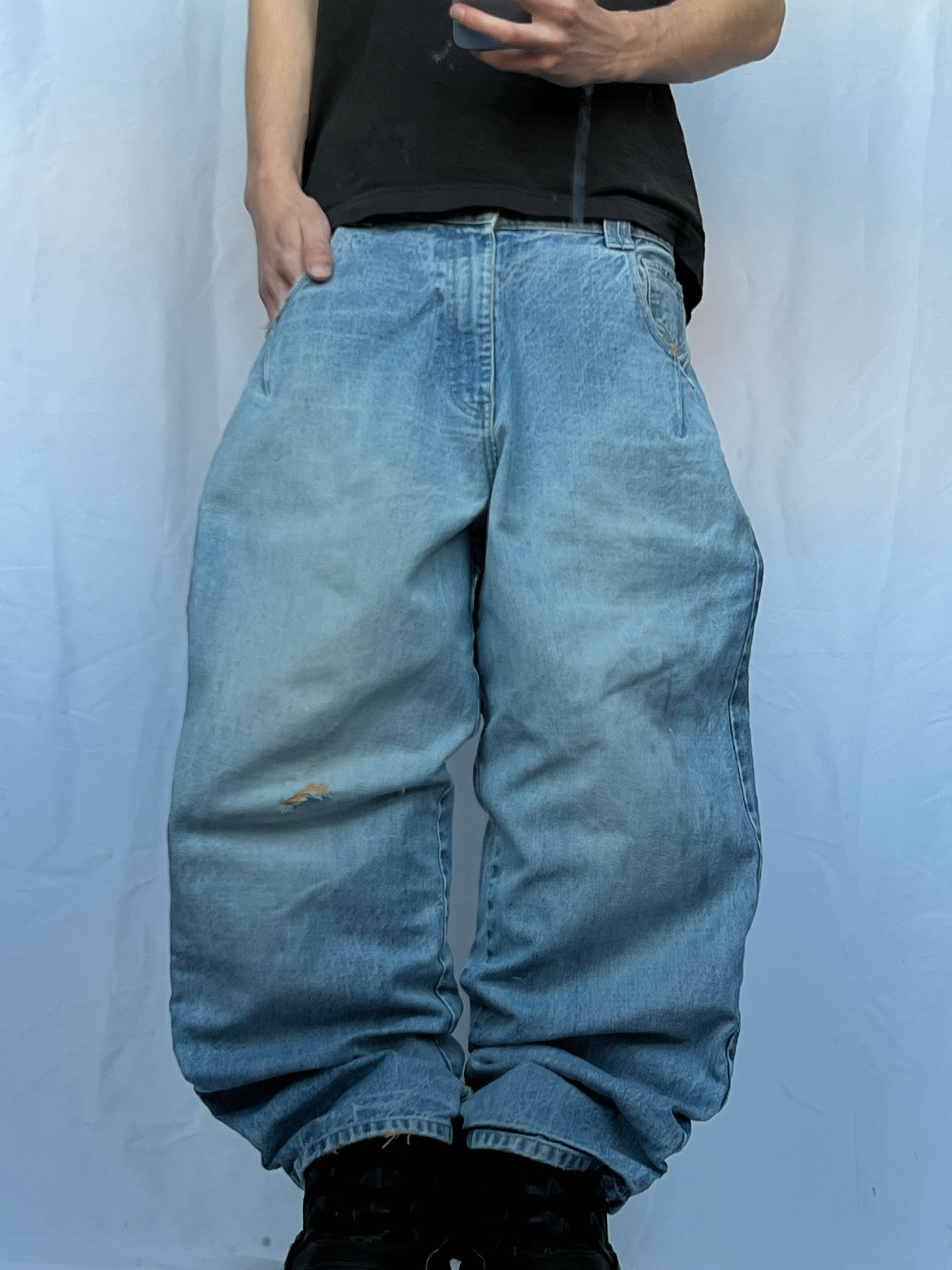 Vintage heavy cotton rare Snoop Dogg baggy jeans