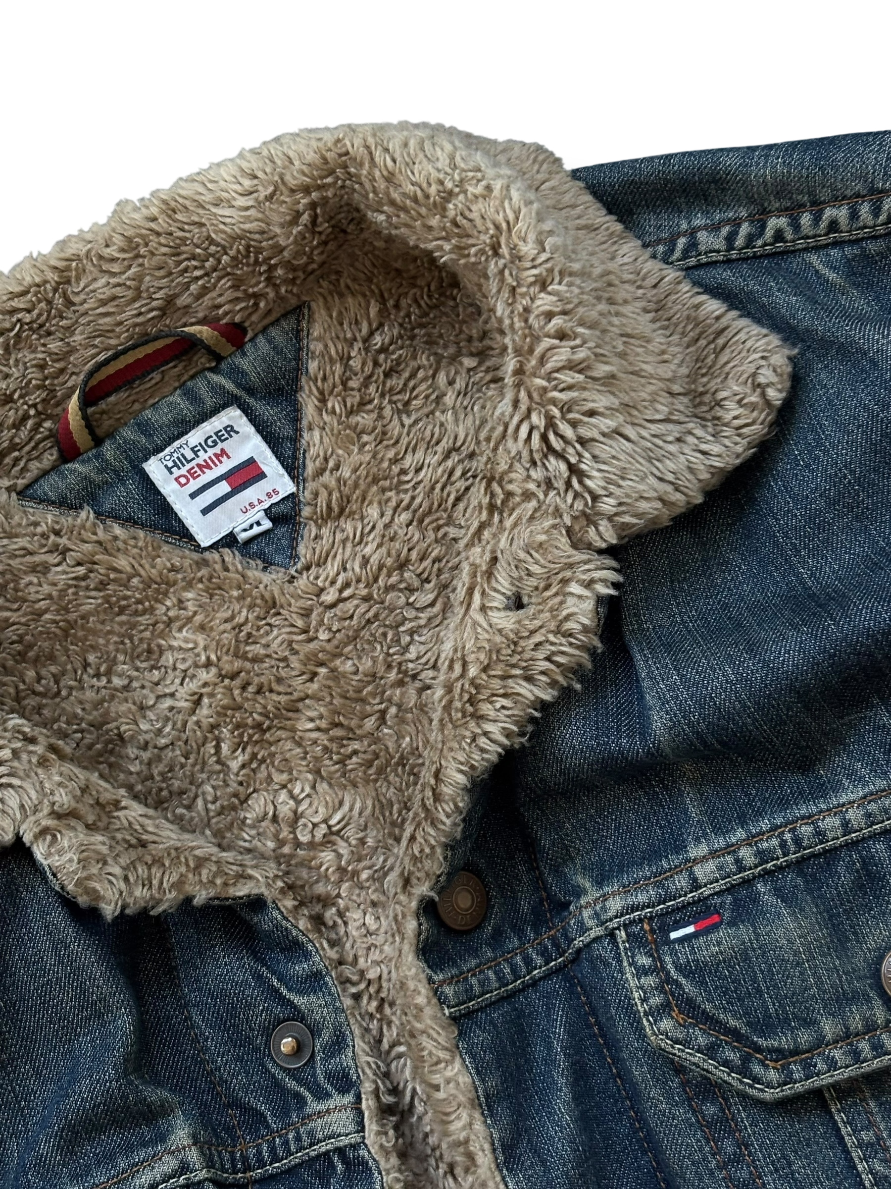 90s Tommy Hilfiger vintage džínová bunda