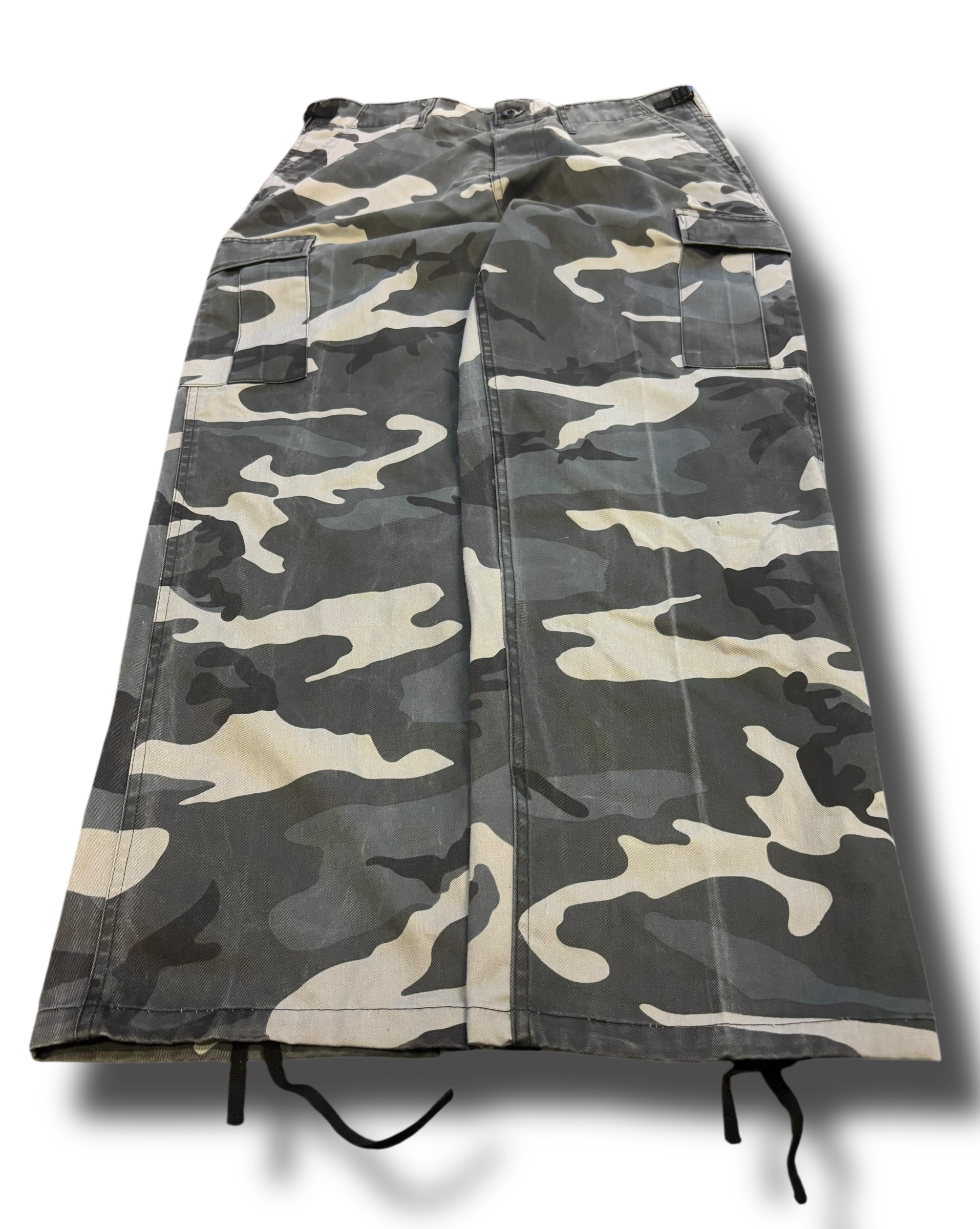 Vintage Camo baggy maskáčové kalhoty