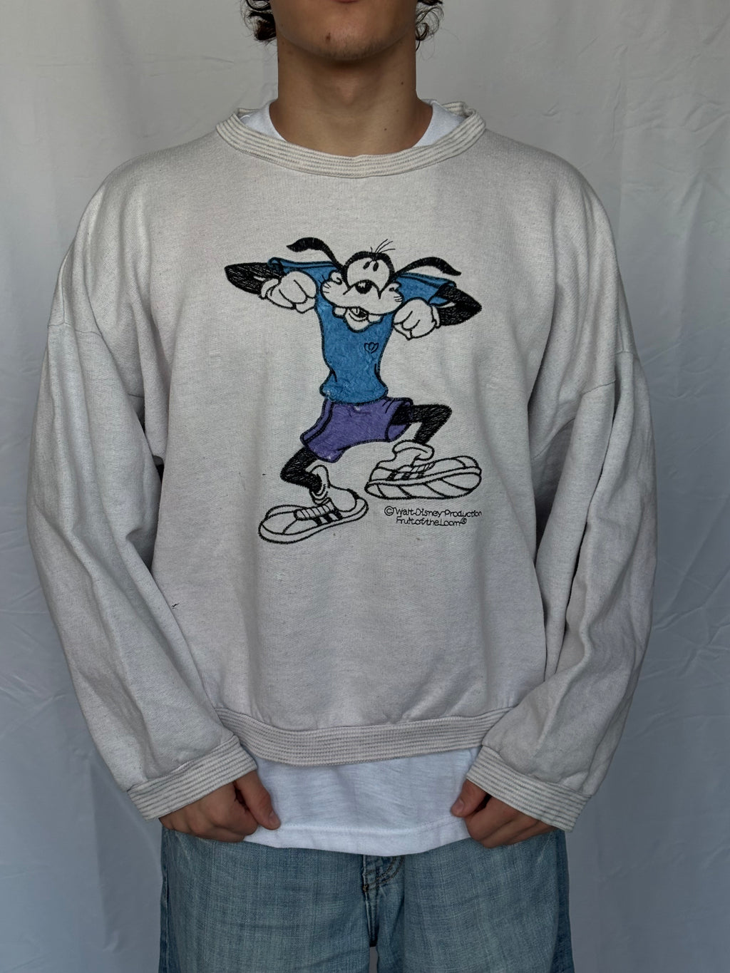 90s fruit of the loom Disney crewneck