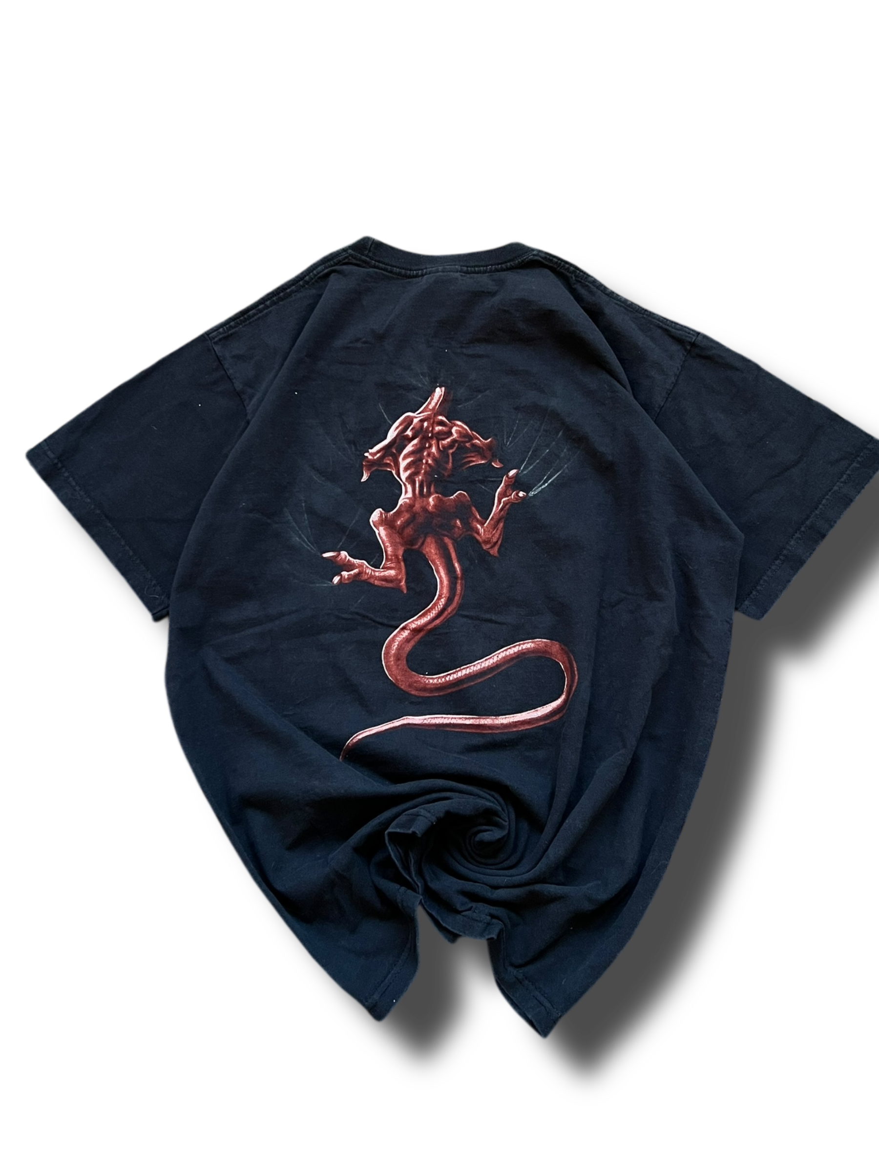 Vintage graphic fruit of the loom dragon triko