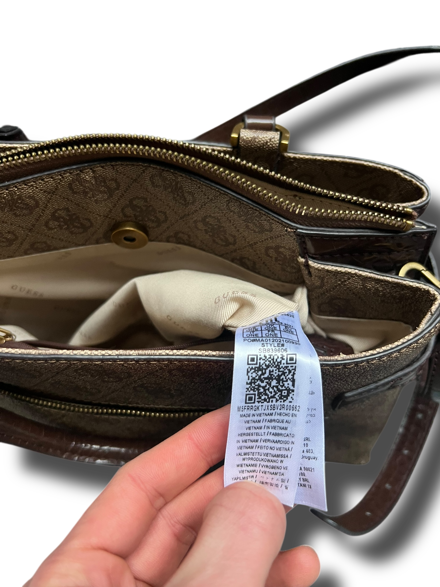 Vintage brown Y2k Guess kabelka