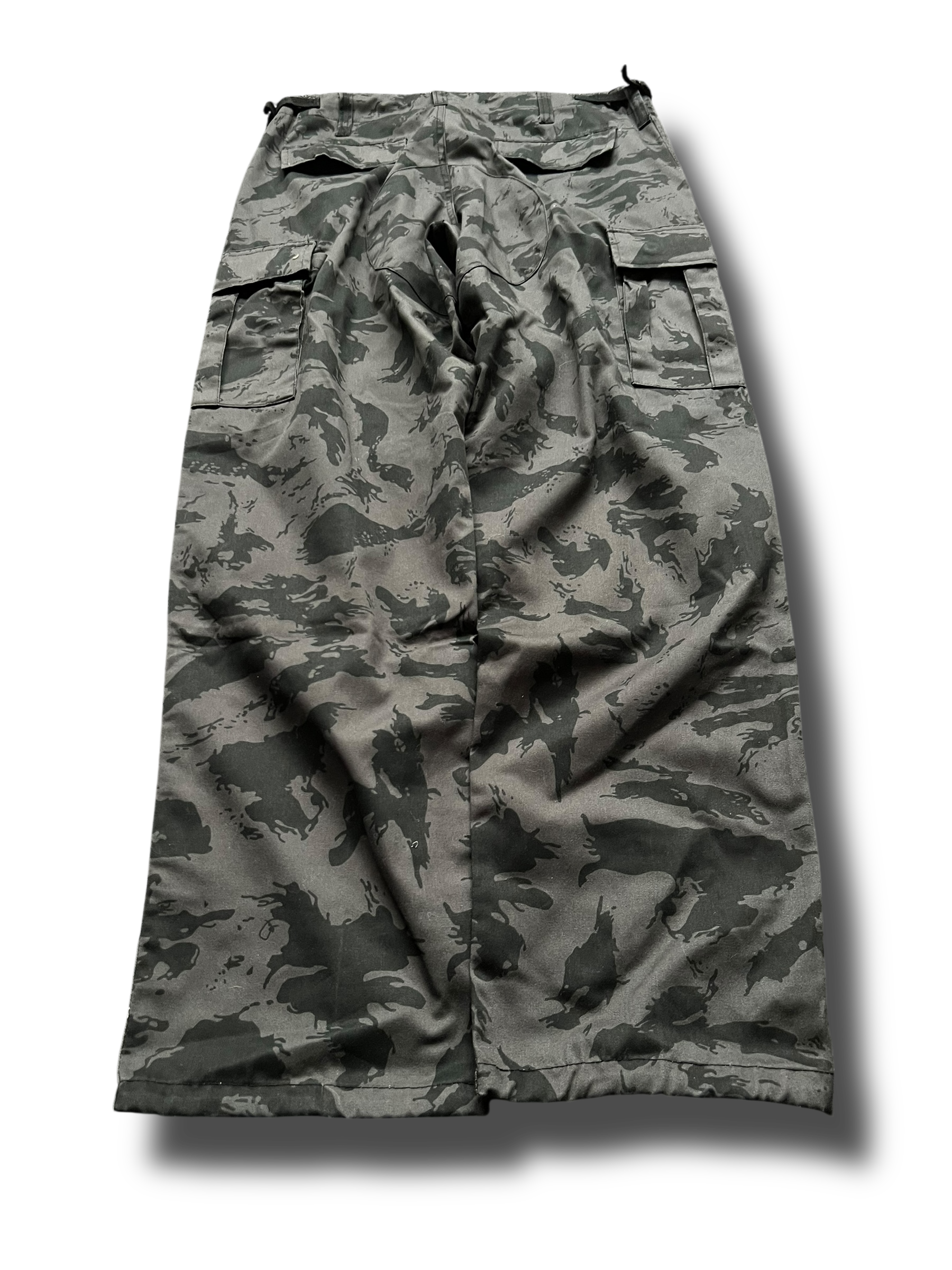 Baggy camo cargo kalhoty