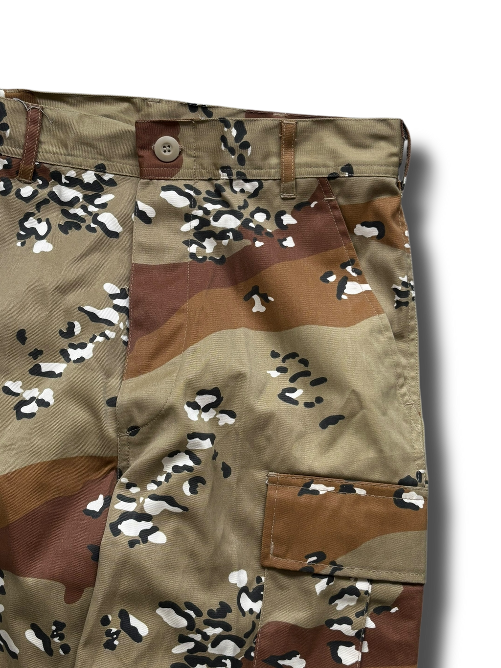 Desert Camo baggy maskáčové kalhoty y2k