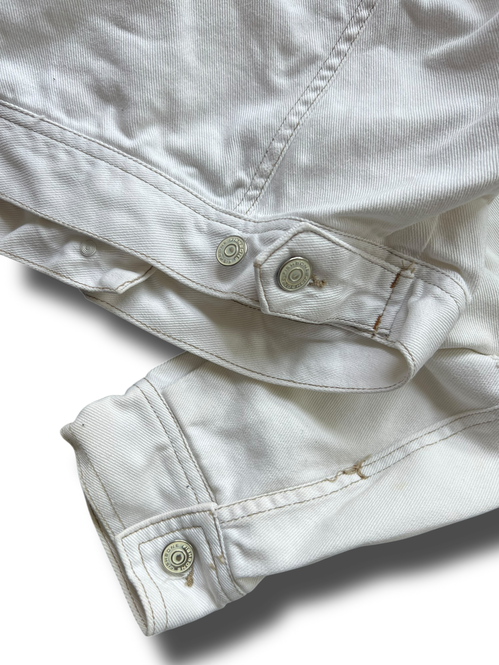 Vintage Fishbone cropnutá džíska