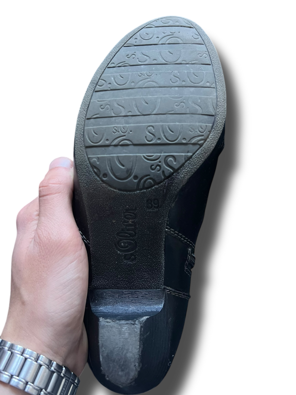 Vintage leather Oliver kozačky