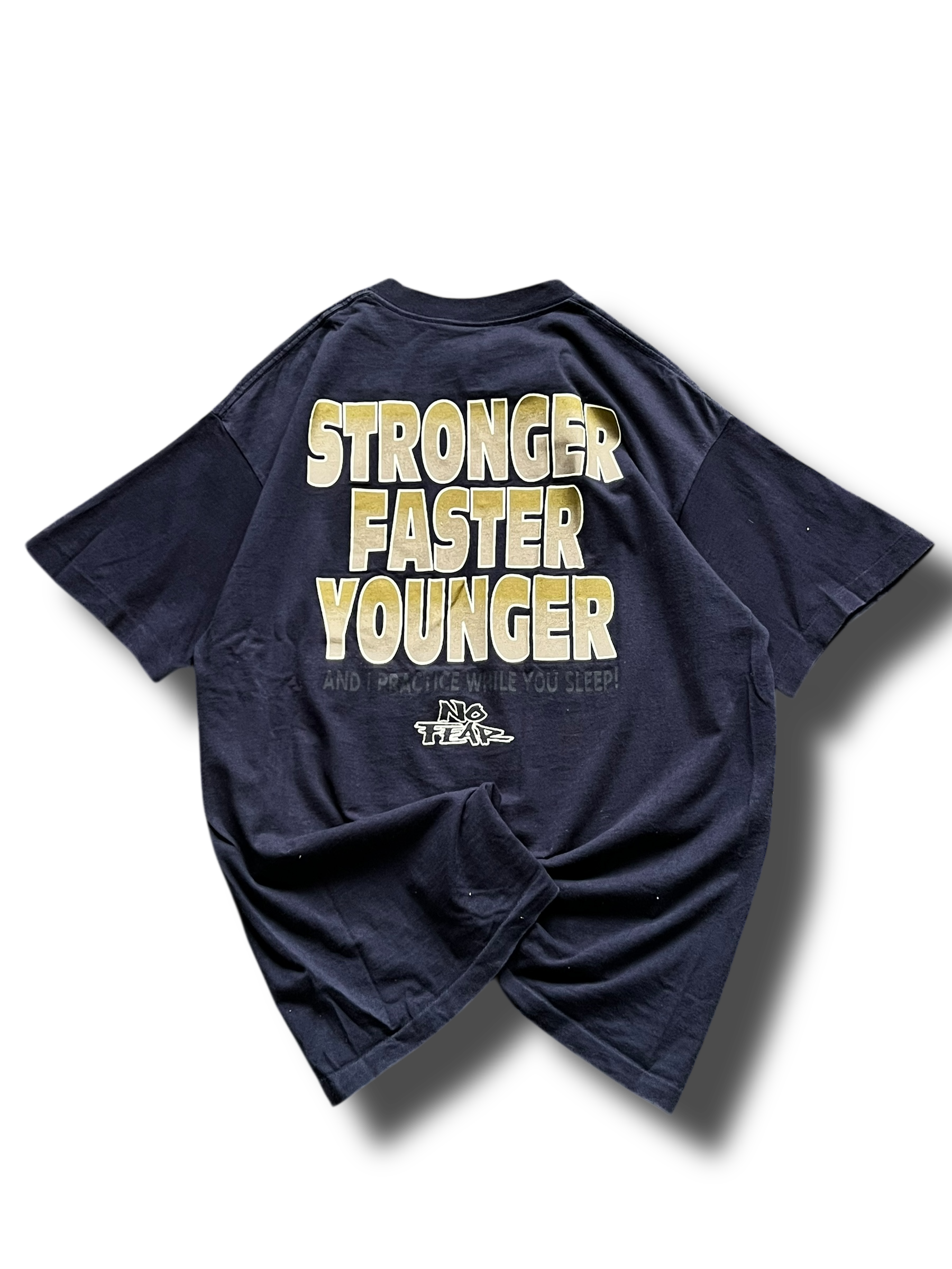 90s graphic Y2k No Fear rare triko