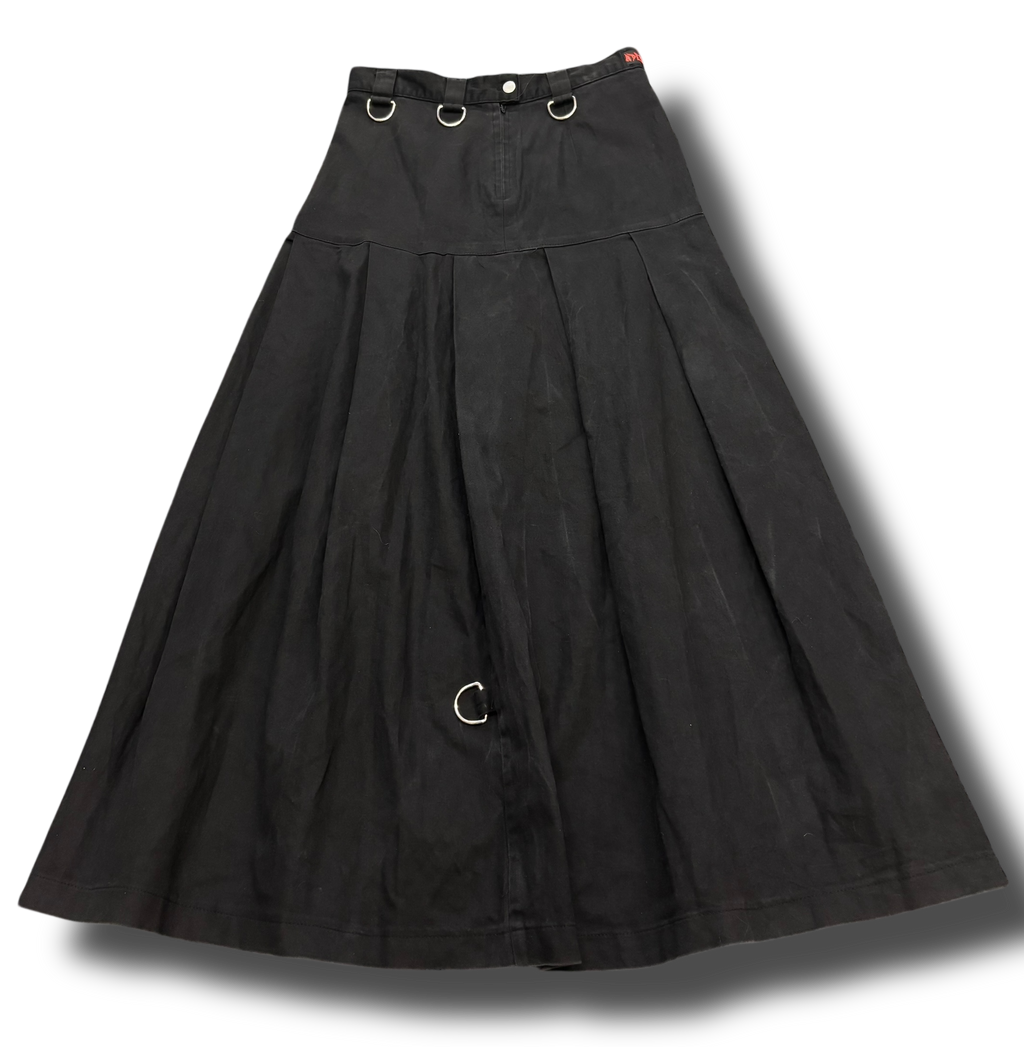 Y2K aderlass metal dlouhá sukně