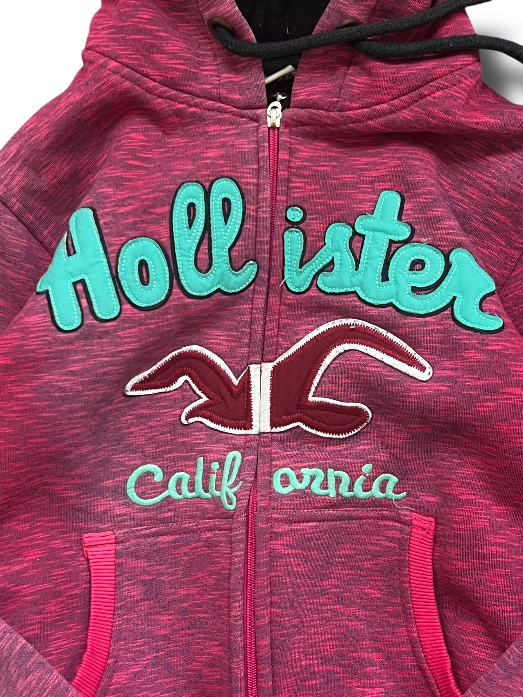 Vintage Hollister zipp dámská mikina