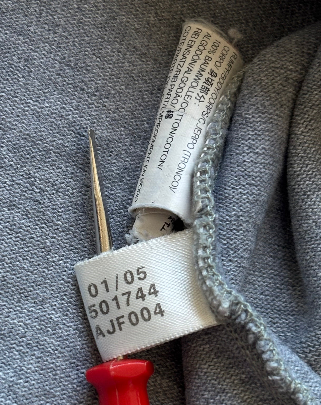 Y-3 Adidas 2005 archive double zip mikina