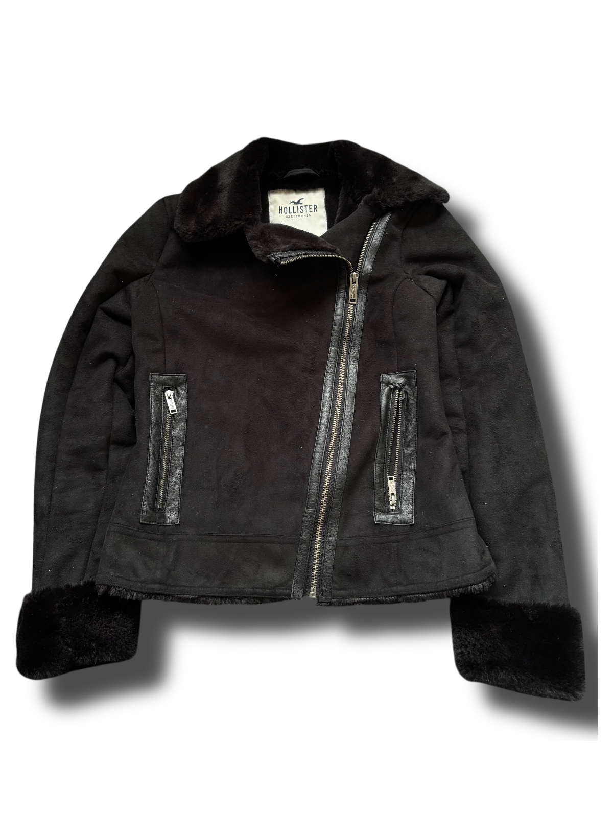 Y2K Hollister fur dámský kabát