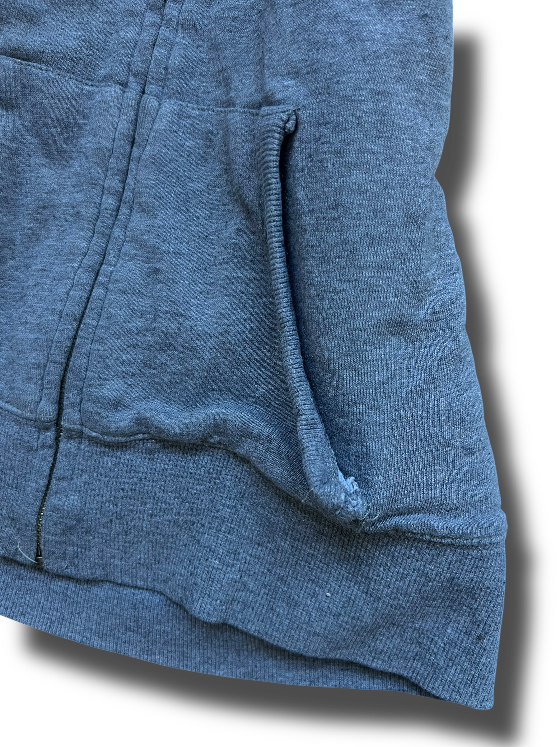 Vintage Y2k DC zip mikina s kožíškem