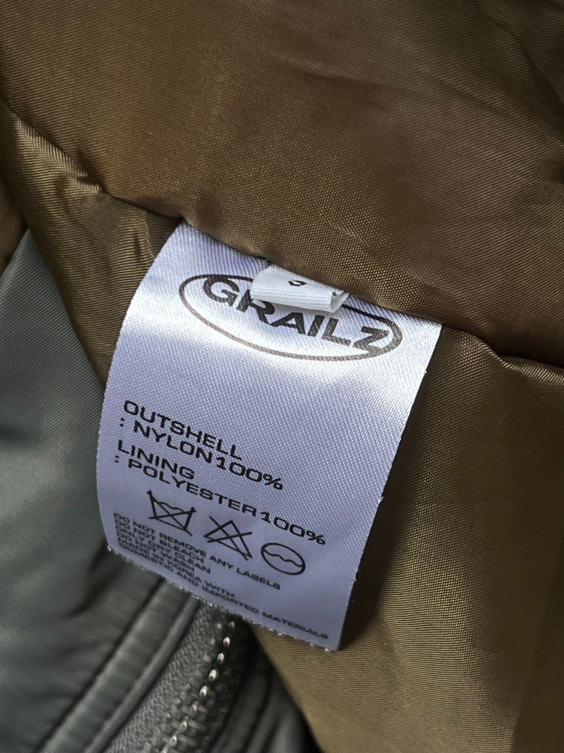 Grailz bomber jacket