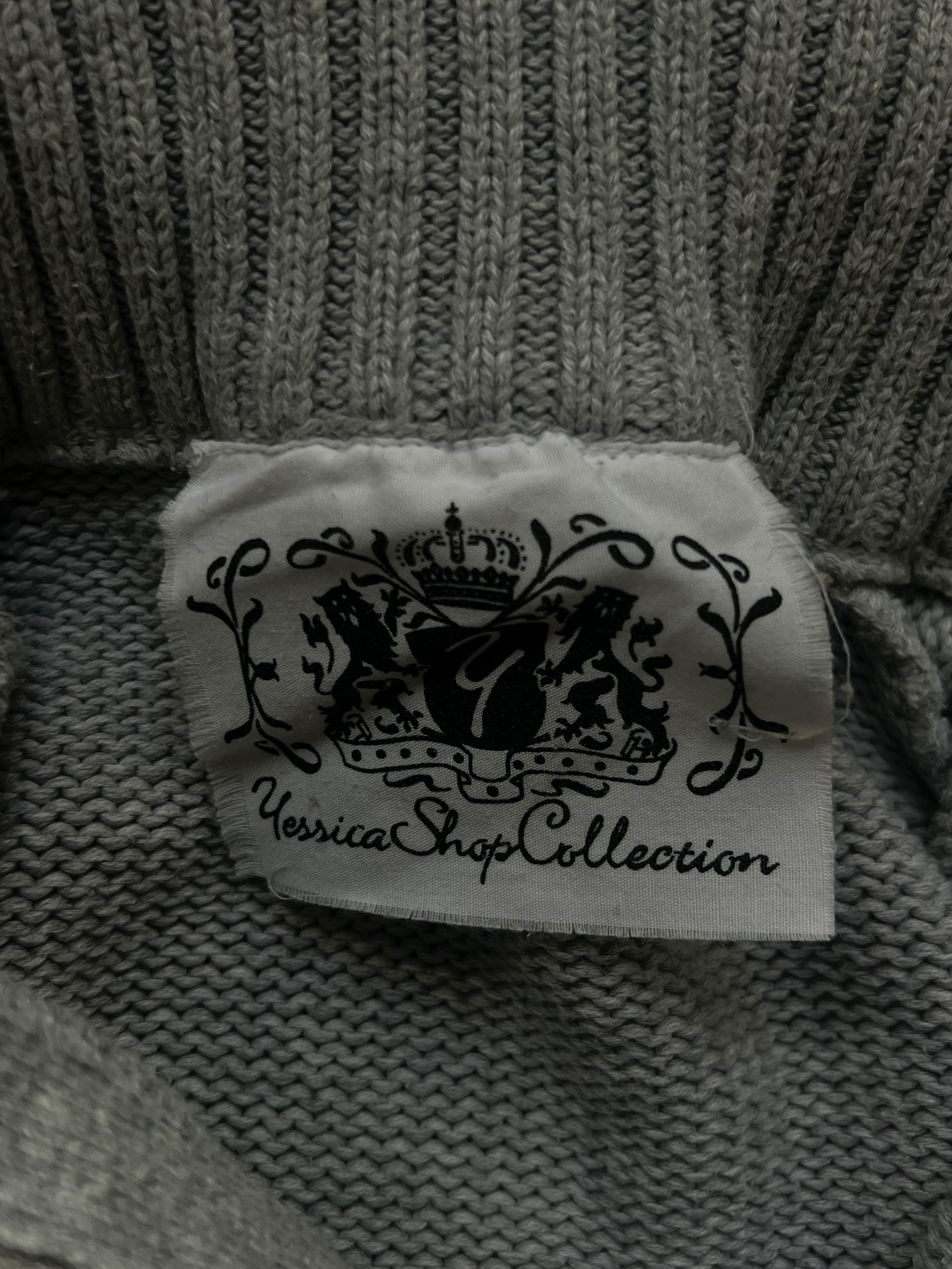 Vintage winter Y2k Japan style avant garde yessica svetr