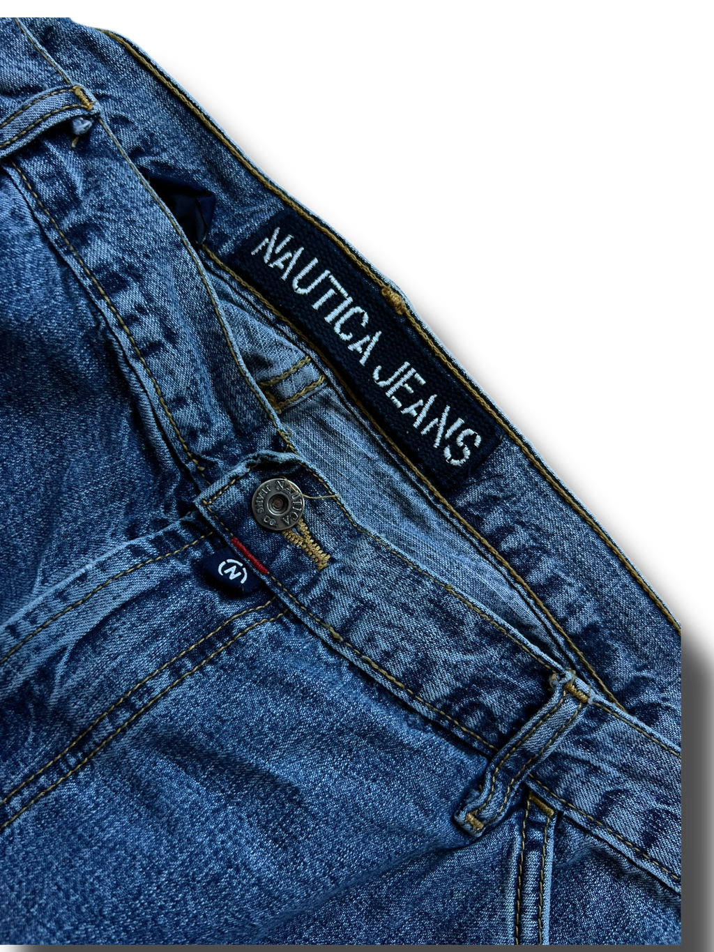 Vintage heavy cotton Nautica jeany
