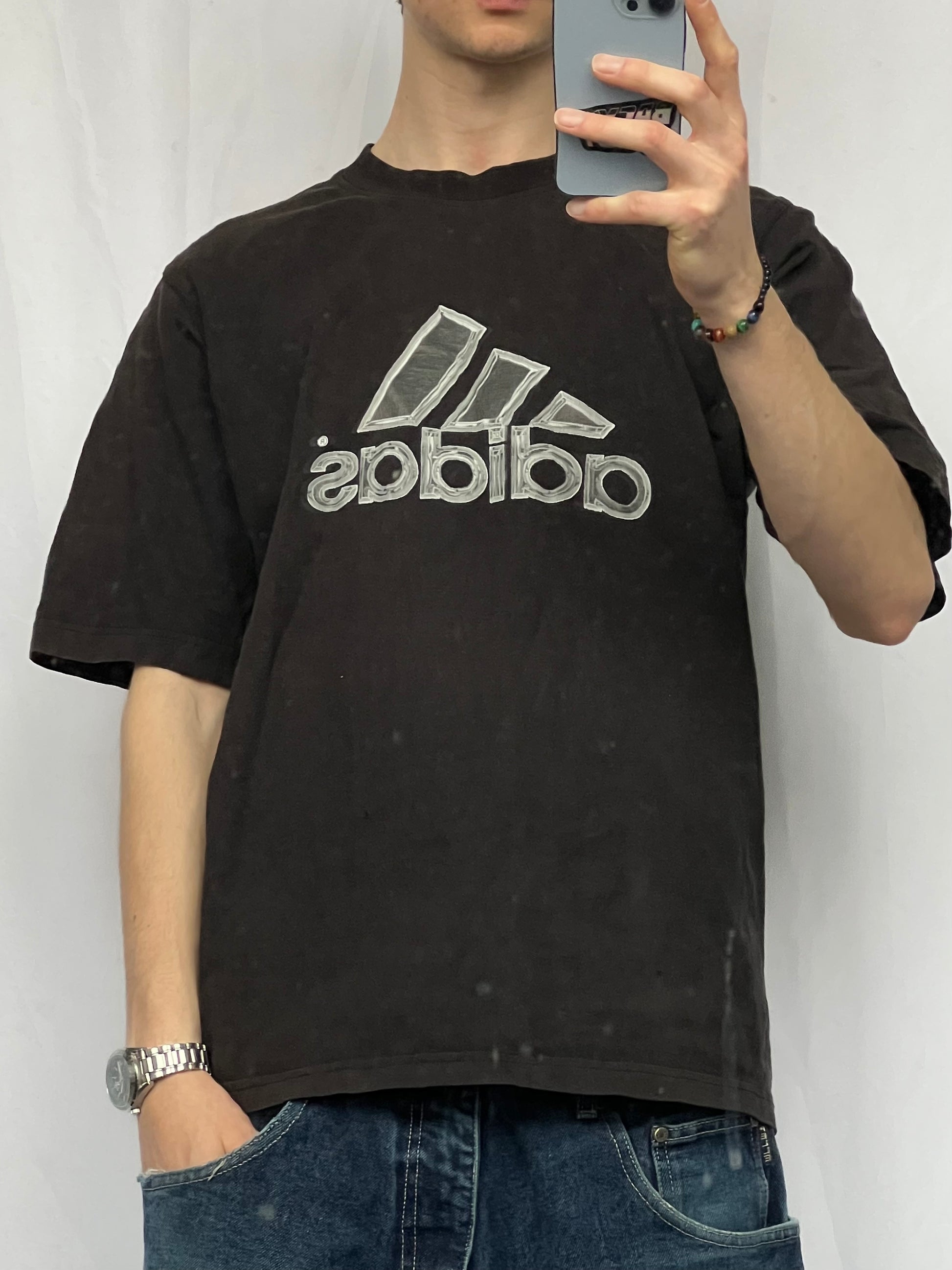 Vintage 90s graphic adidas triko