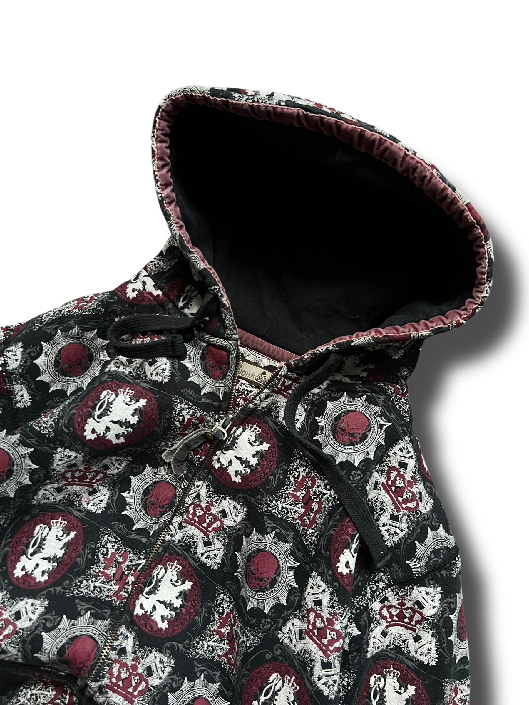 Vintage Big Budha zipper