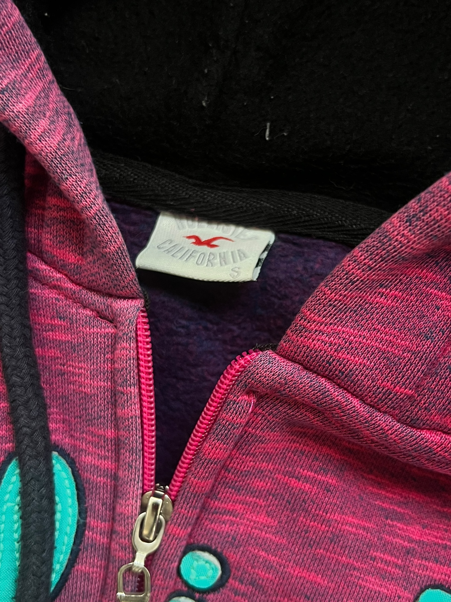 Vintage Hollister zipp dámská mikina