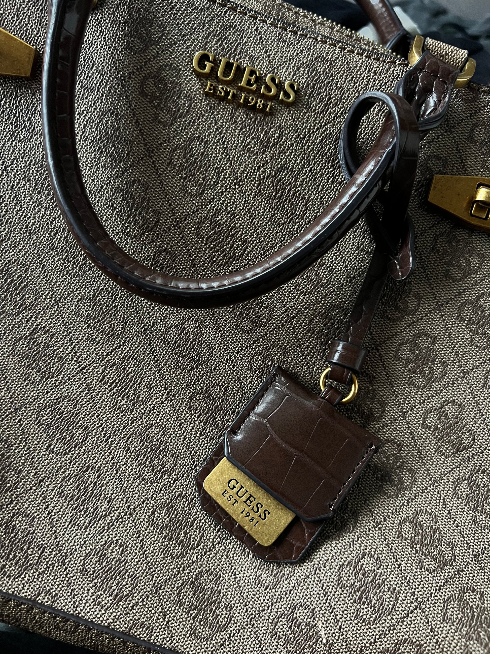 Vintage brown Y2k Guess kabelka