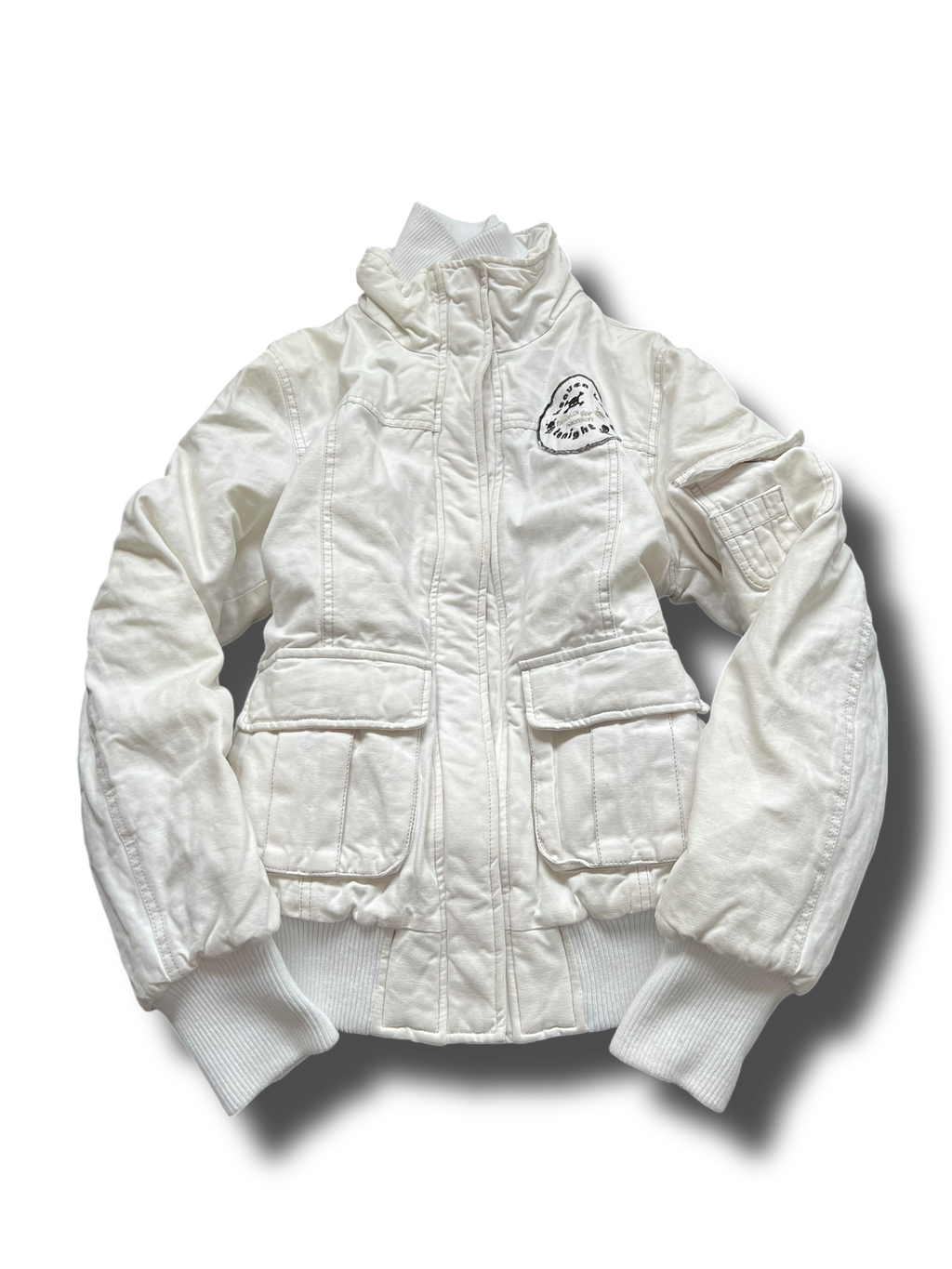 Vintage Y2k urban surface dámská bunda