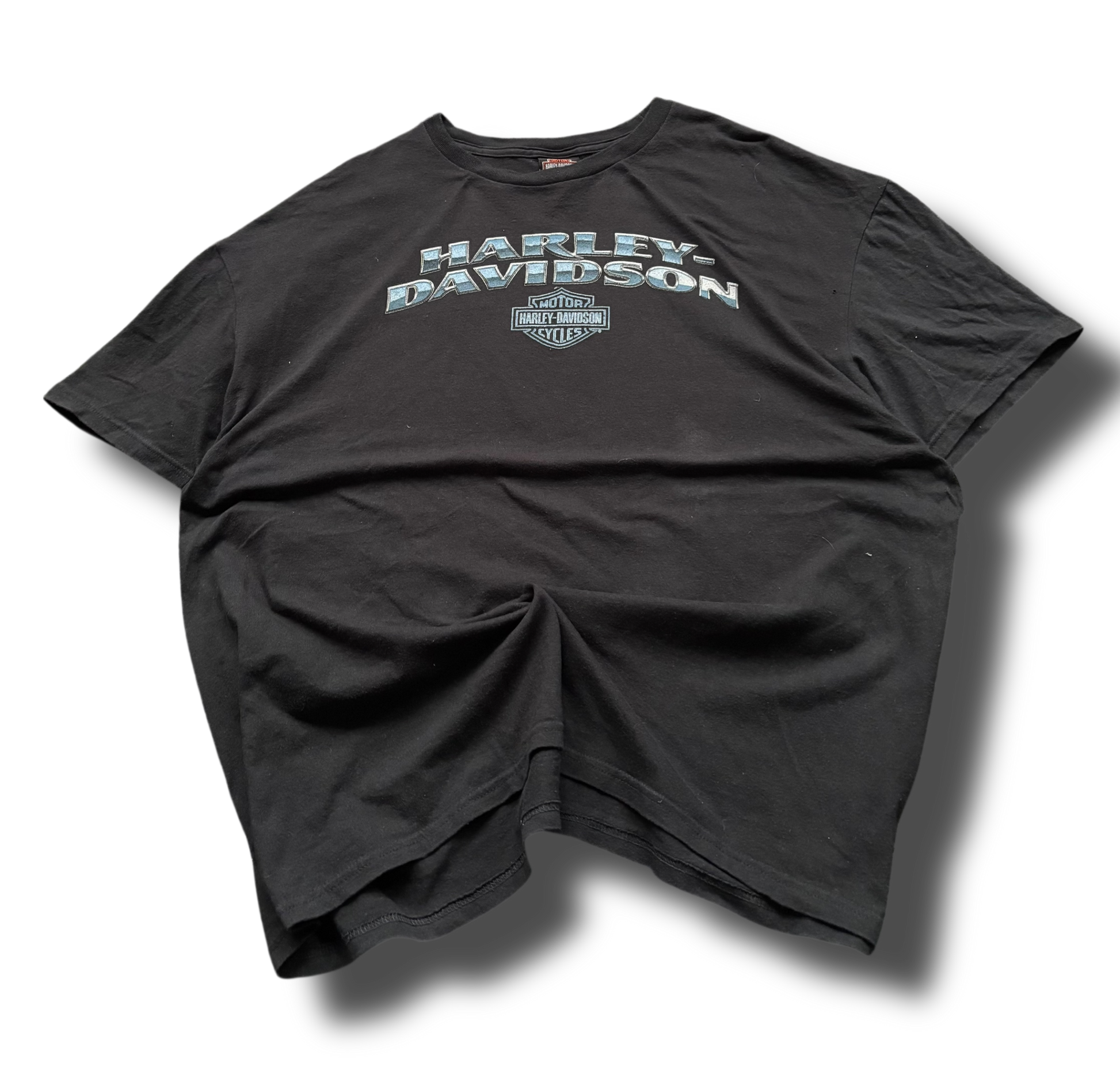 Vintage 2000s Harley Davidson baggy tričko