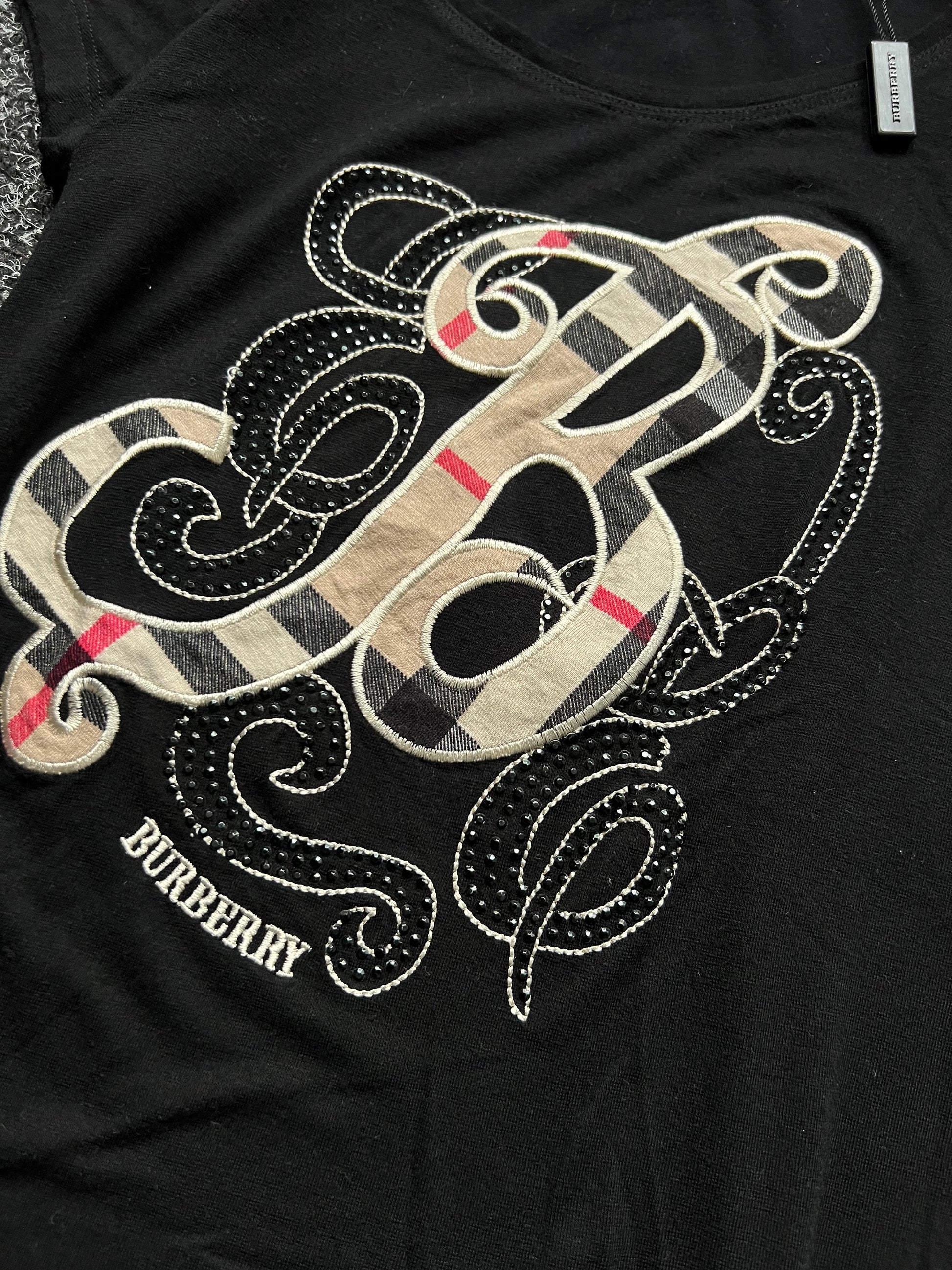 Vintage girly rare Burberry top