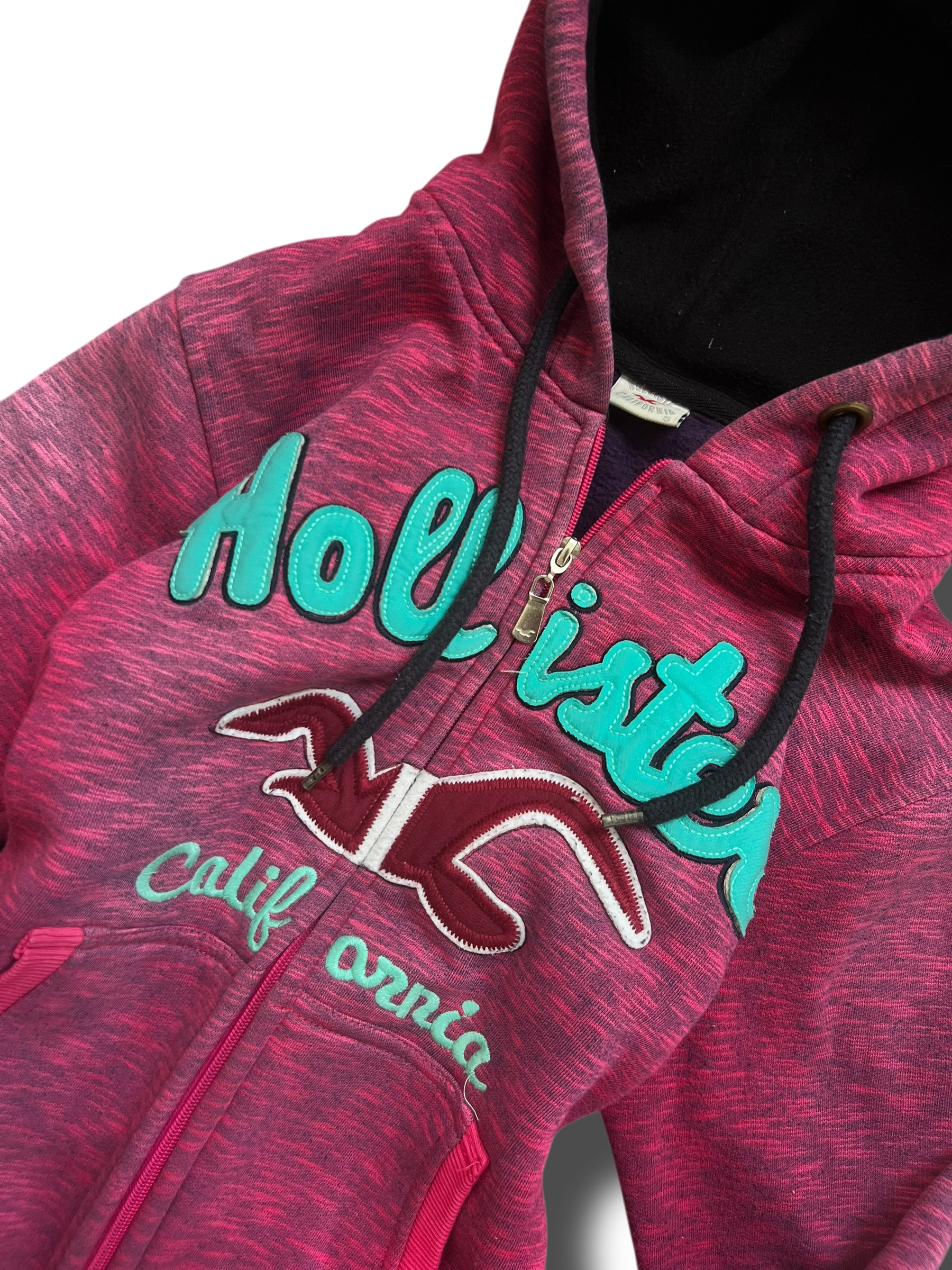 Vintage Hollister zipp dámská mikina