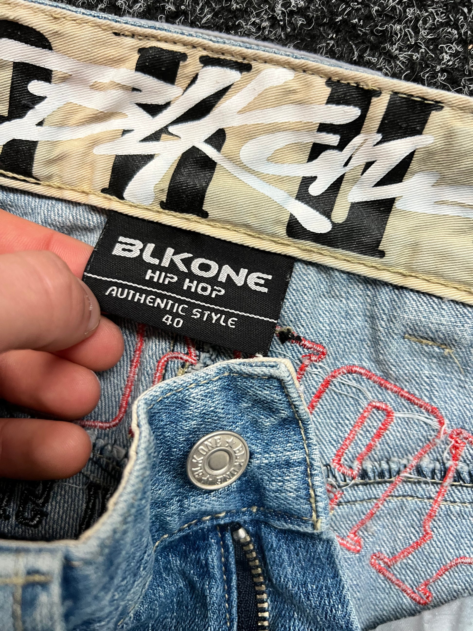 Vintage baggy Yakuza Blkone jeany