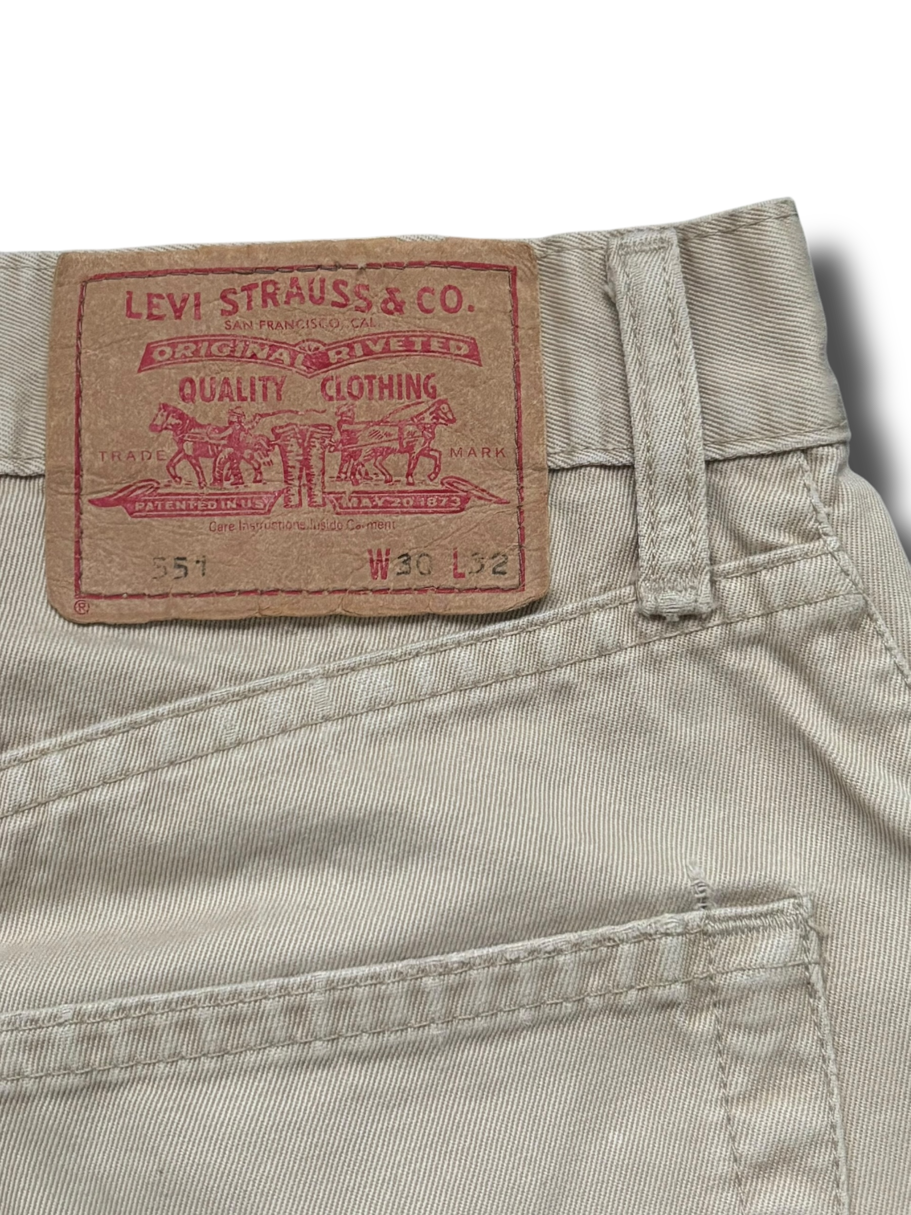 Vitnage y2k Levis kalhoty