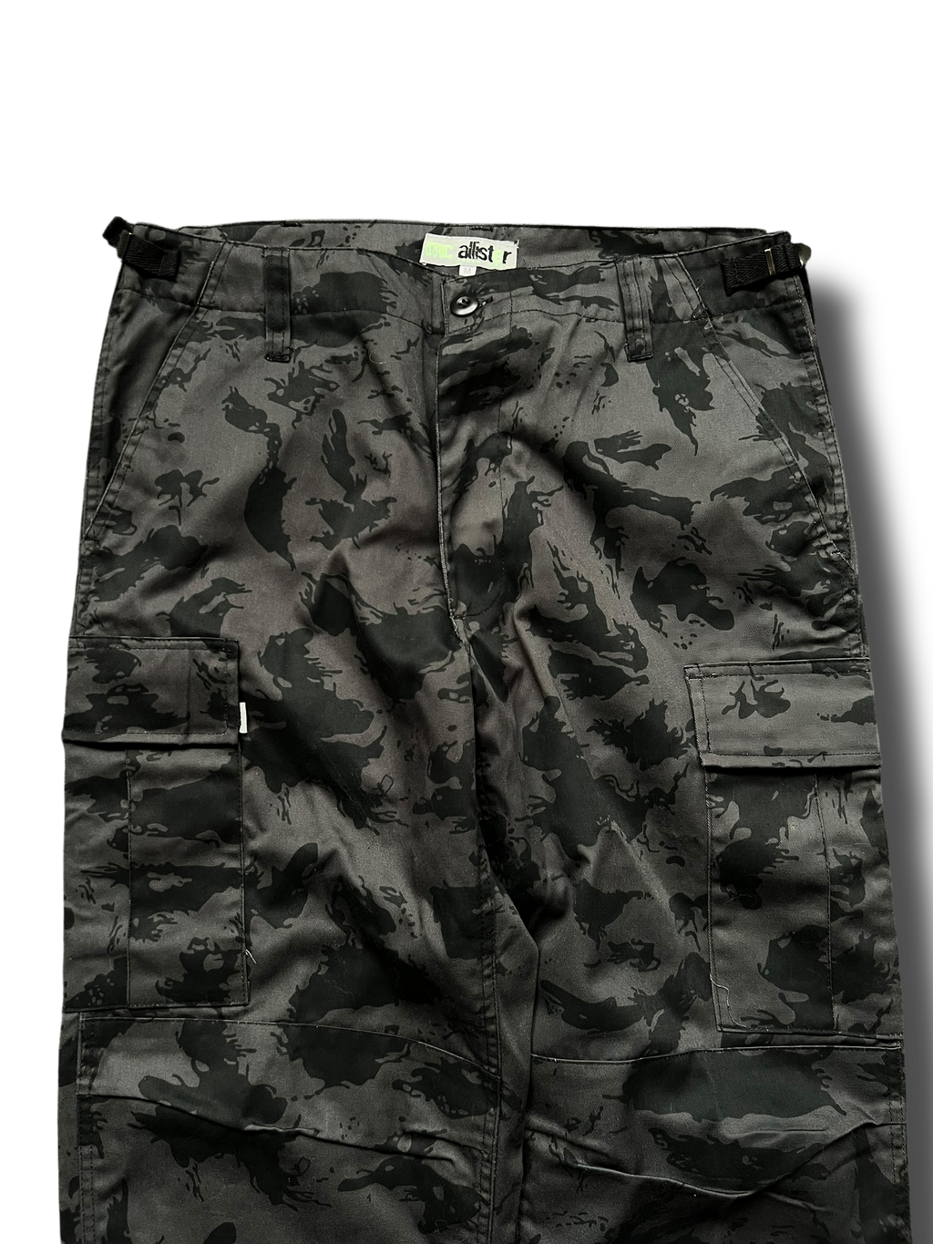 Baggy camo cargo kalhoty