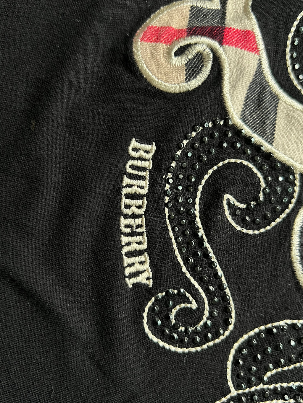 Vintage girly rare Burberry top