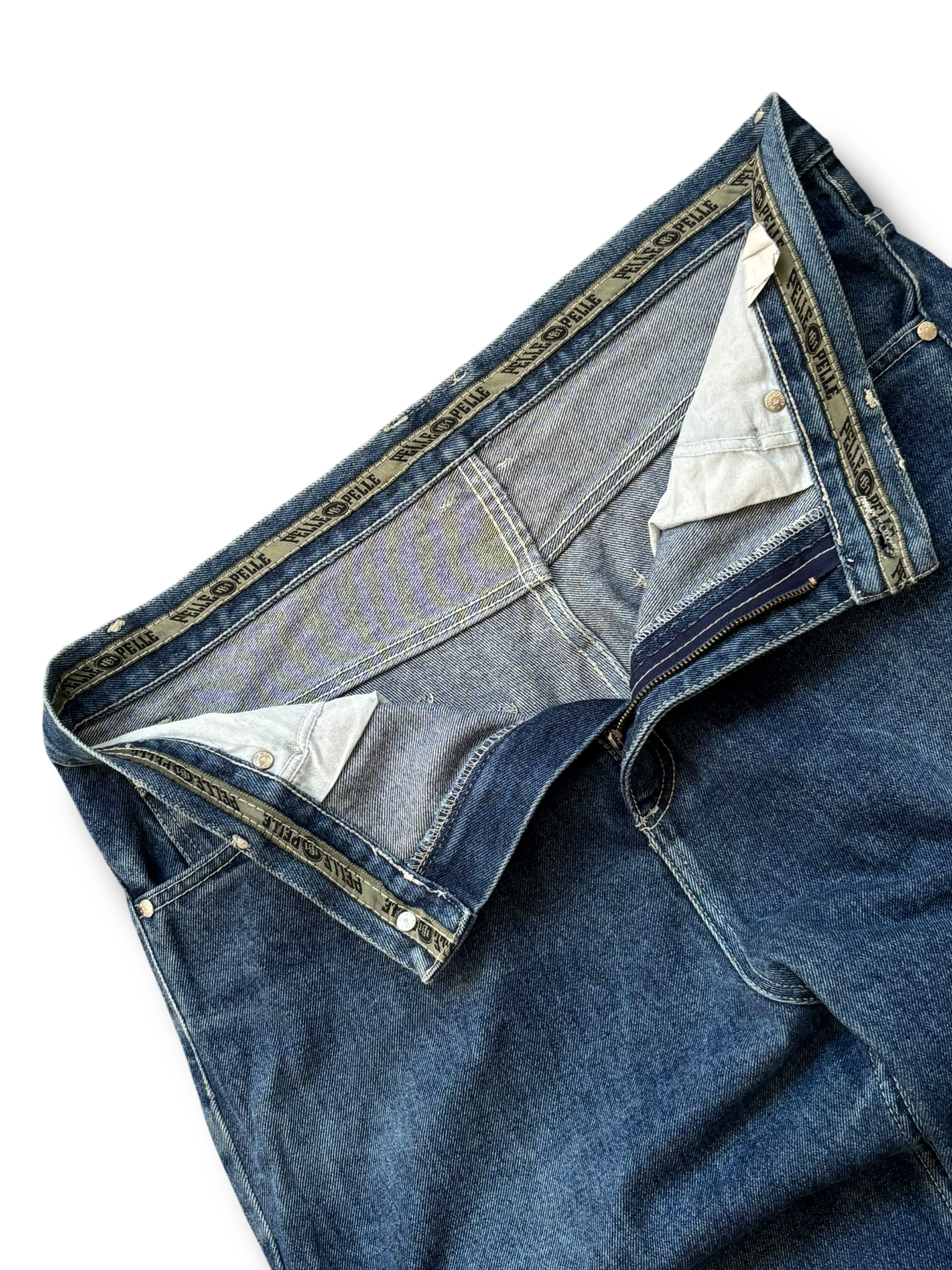 Pelle Pelle jeans 90s baggy carpenter džíny