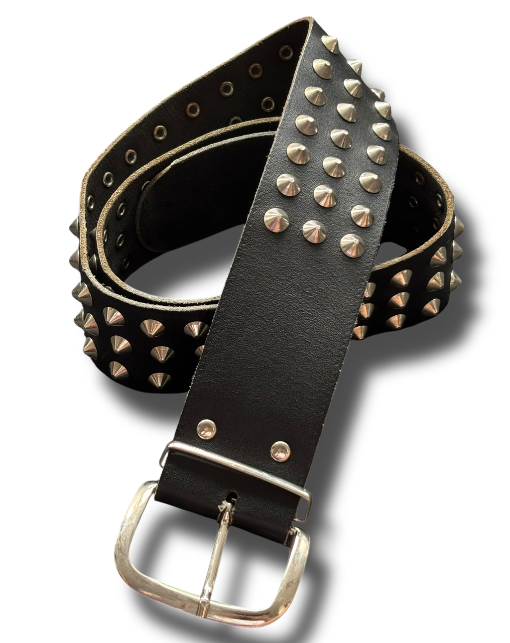 Y2K studded punk pásek