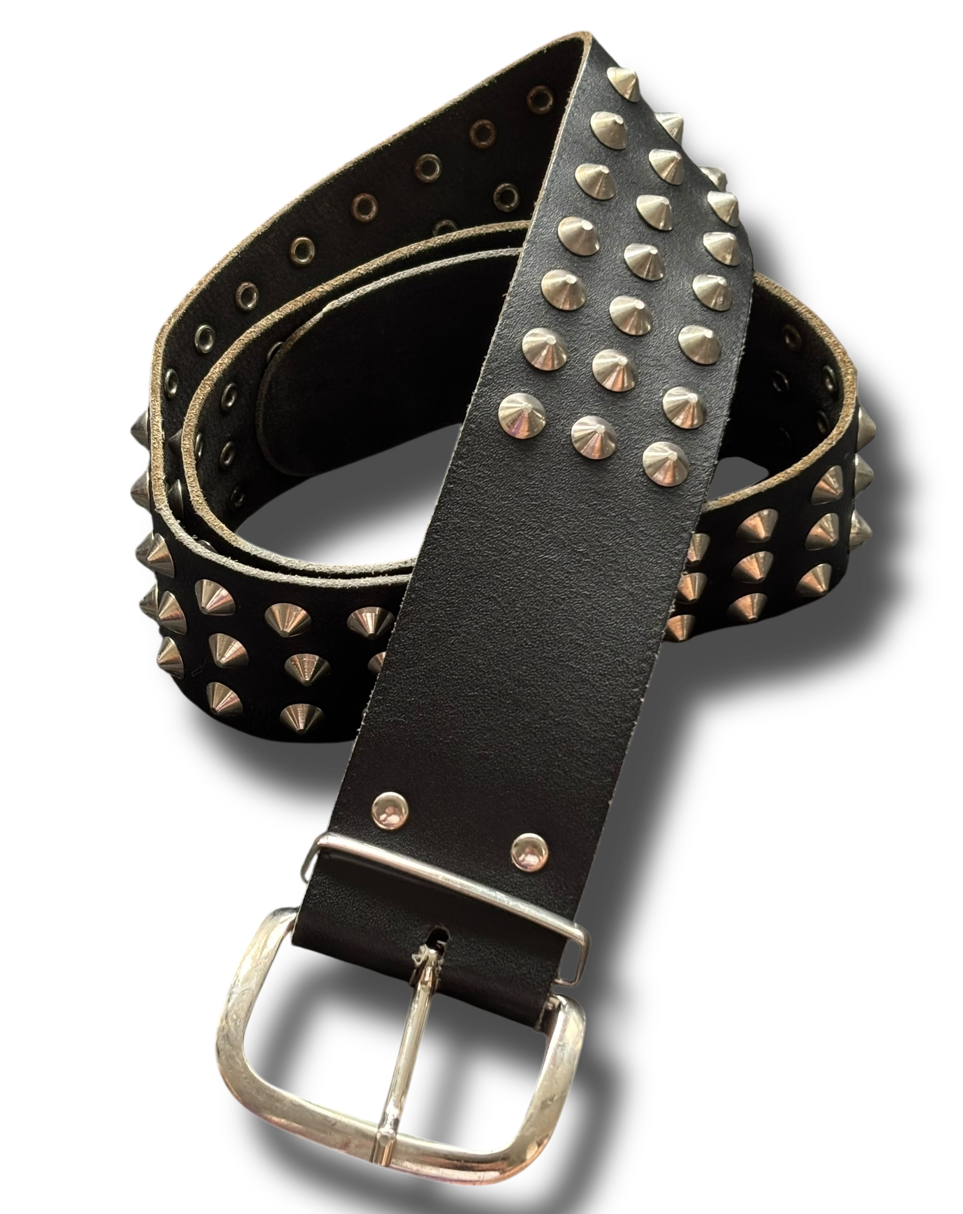 Y2K studded punk pásek