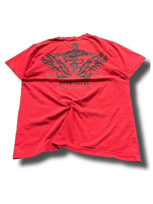 Y2K tribal graphic tričko